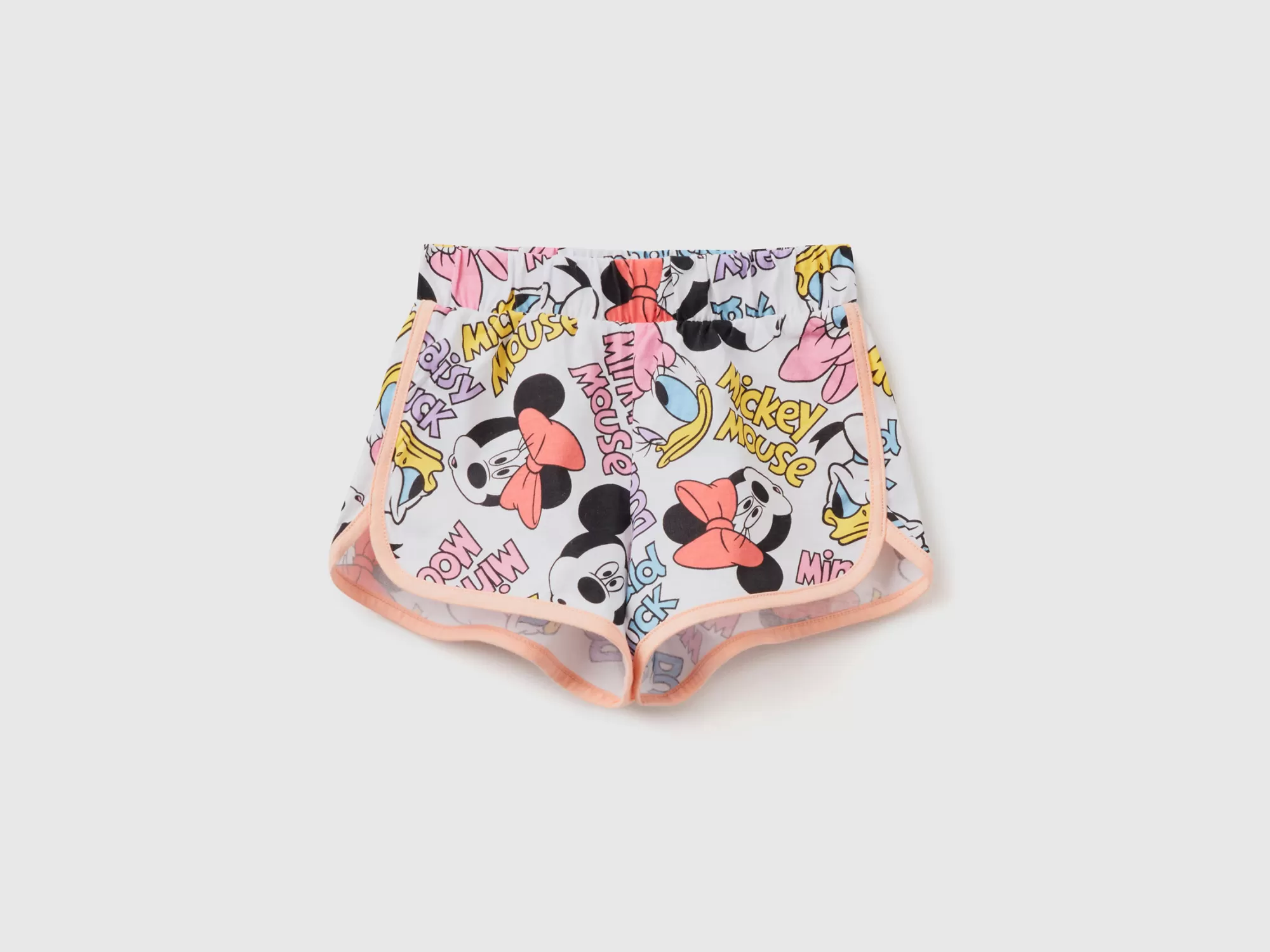 Benetton Pantalon Corto De Disney Estampado-Niños Pantalones Y Vaqueros