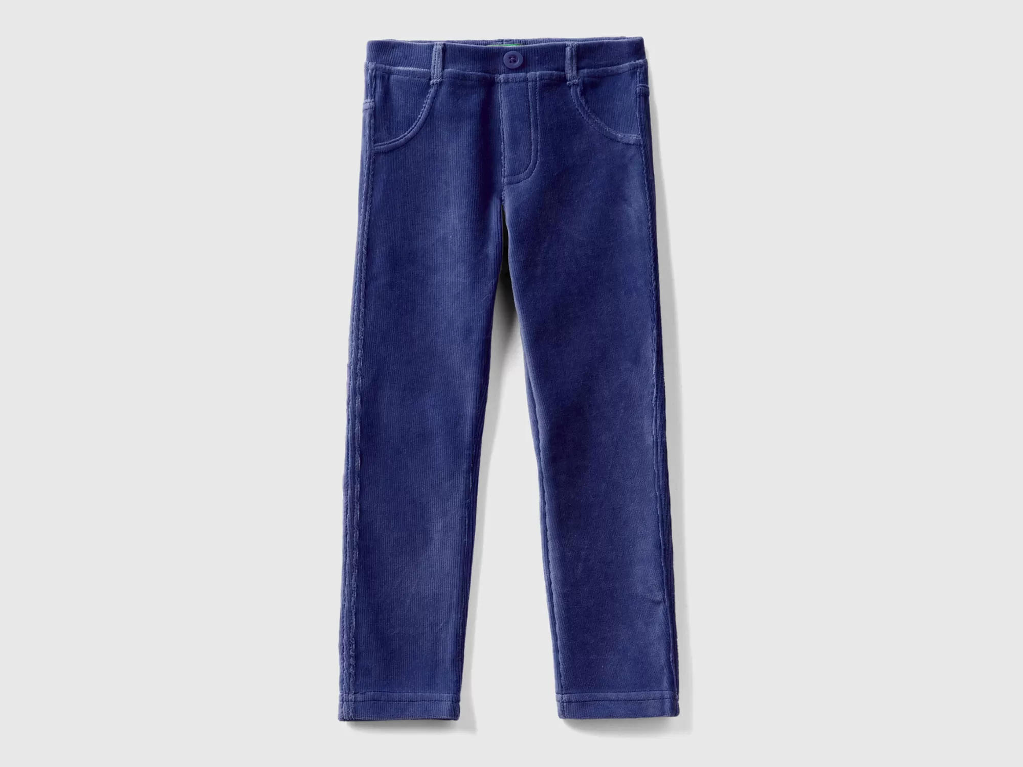 Benetton Pantalon De Chenilla Acanalada-Niños Pantalones Y Vaqueros