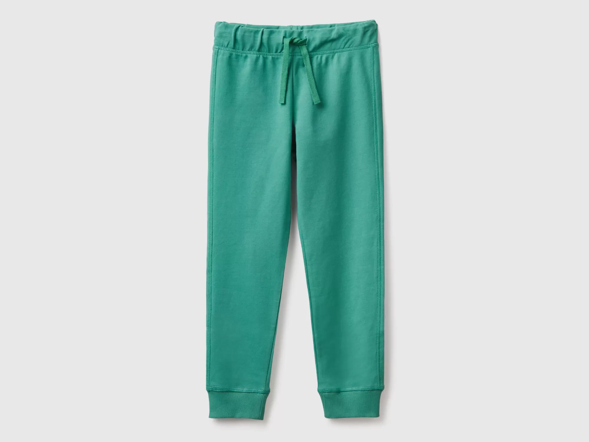 Benetton Pantalon De Felpa Con Logotipo-Niños Pantalones De Felpa