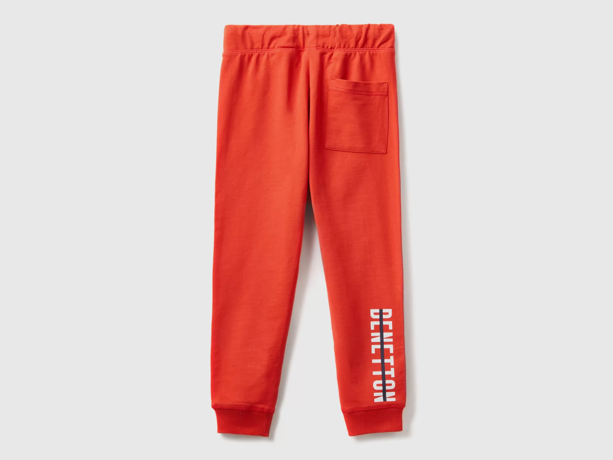 Benetton Pantalon De Felpa Con Logotipo-Niños Pantalones De Felpa