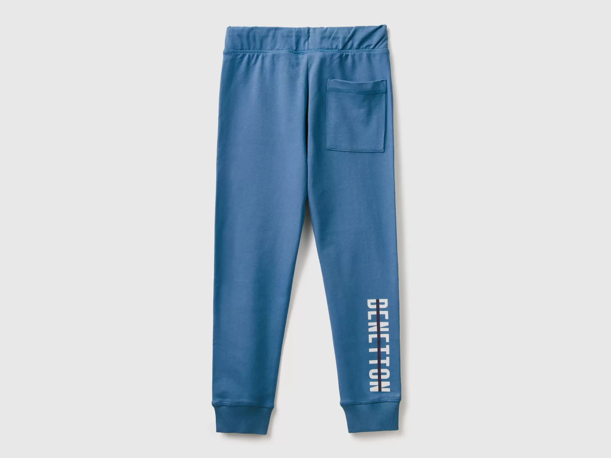 Benetton Pantalon De Felpa Con Logotipo-Niños Pantalones De Felpa