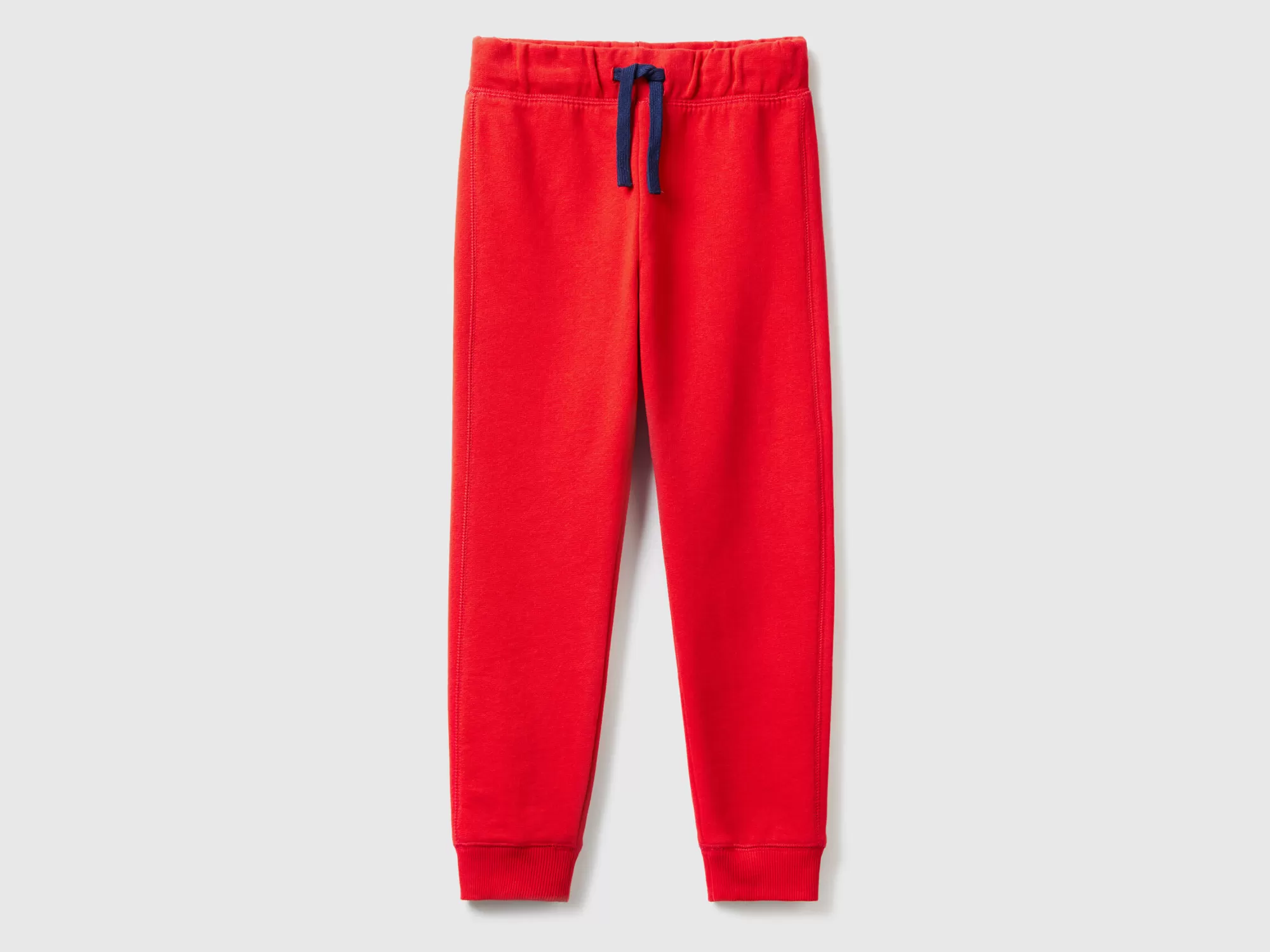 Benetton Pantalon De Felpa De 100 % Algodón-Niños Pantalones De Felpa