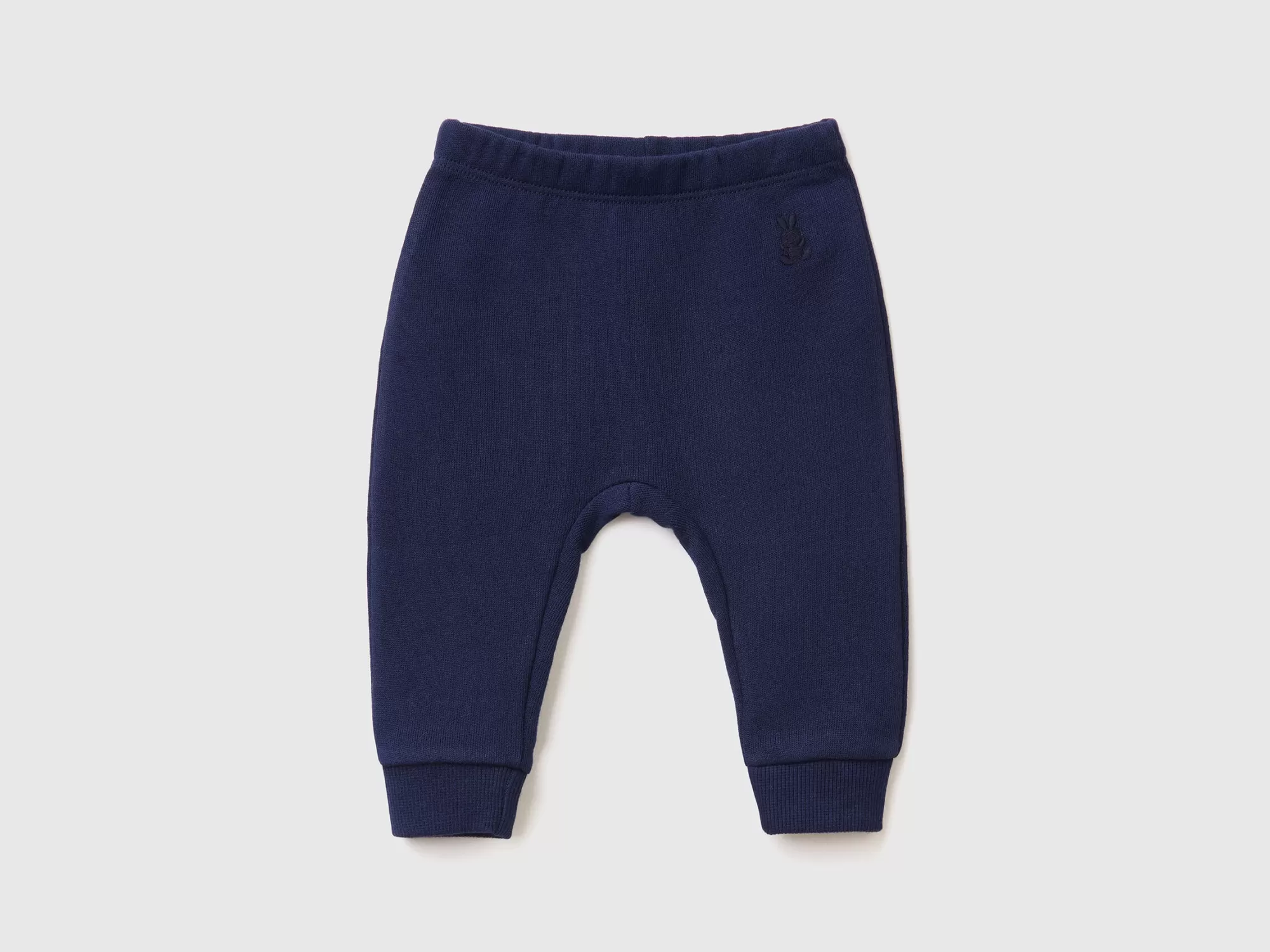 Benetton Pantalon De Felpa De Algodón Organico-Niños Vestidos De Algodón Organico