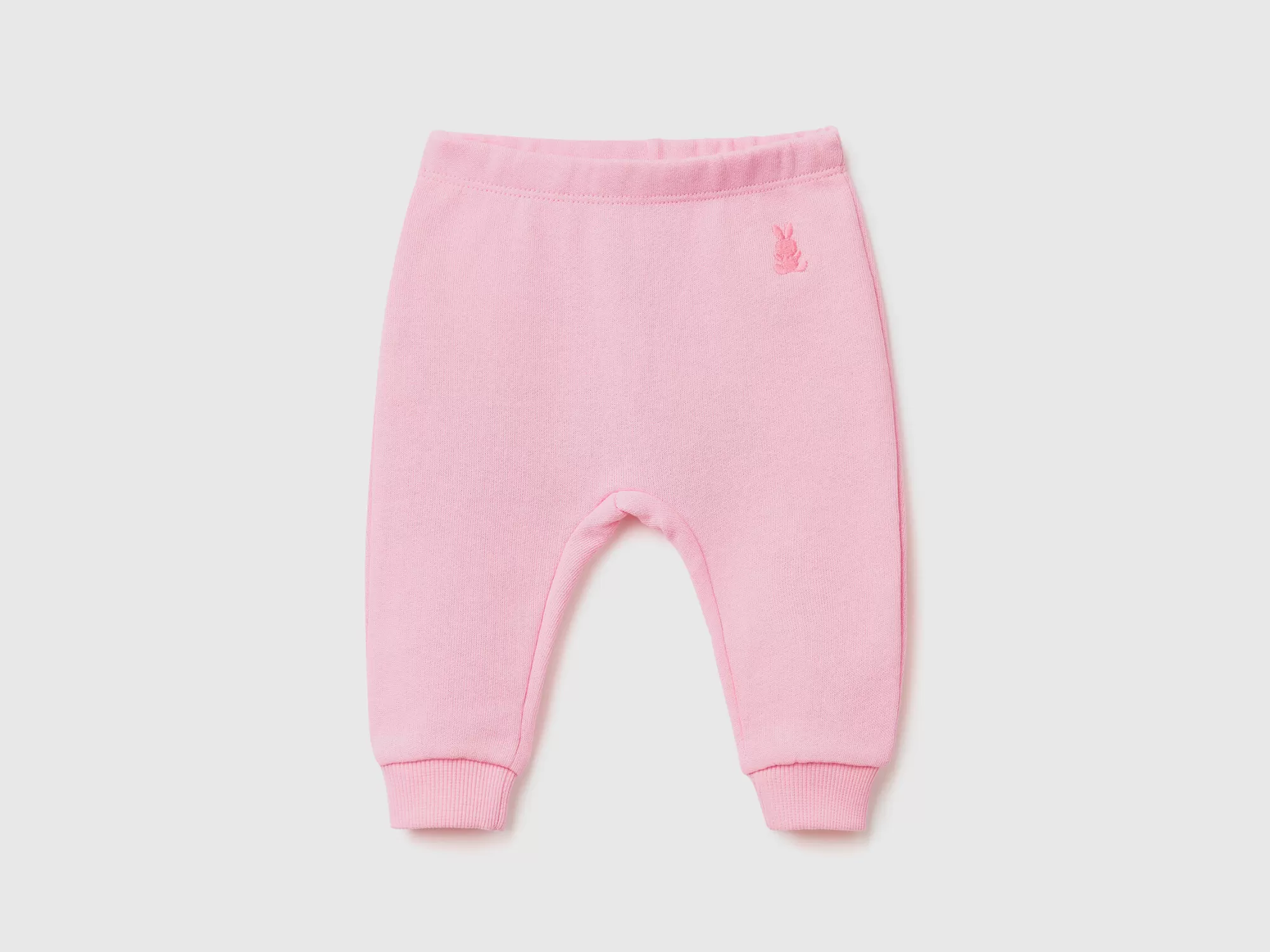 Benetton Pantalon De Felpa De Algodón Organico-Niños Vestidos De Algodón Organico