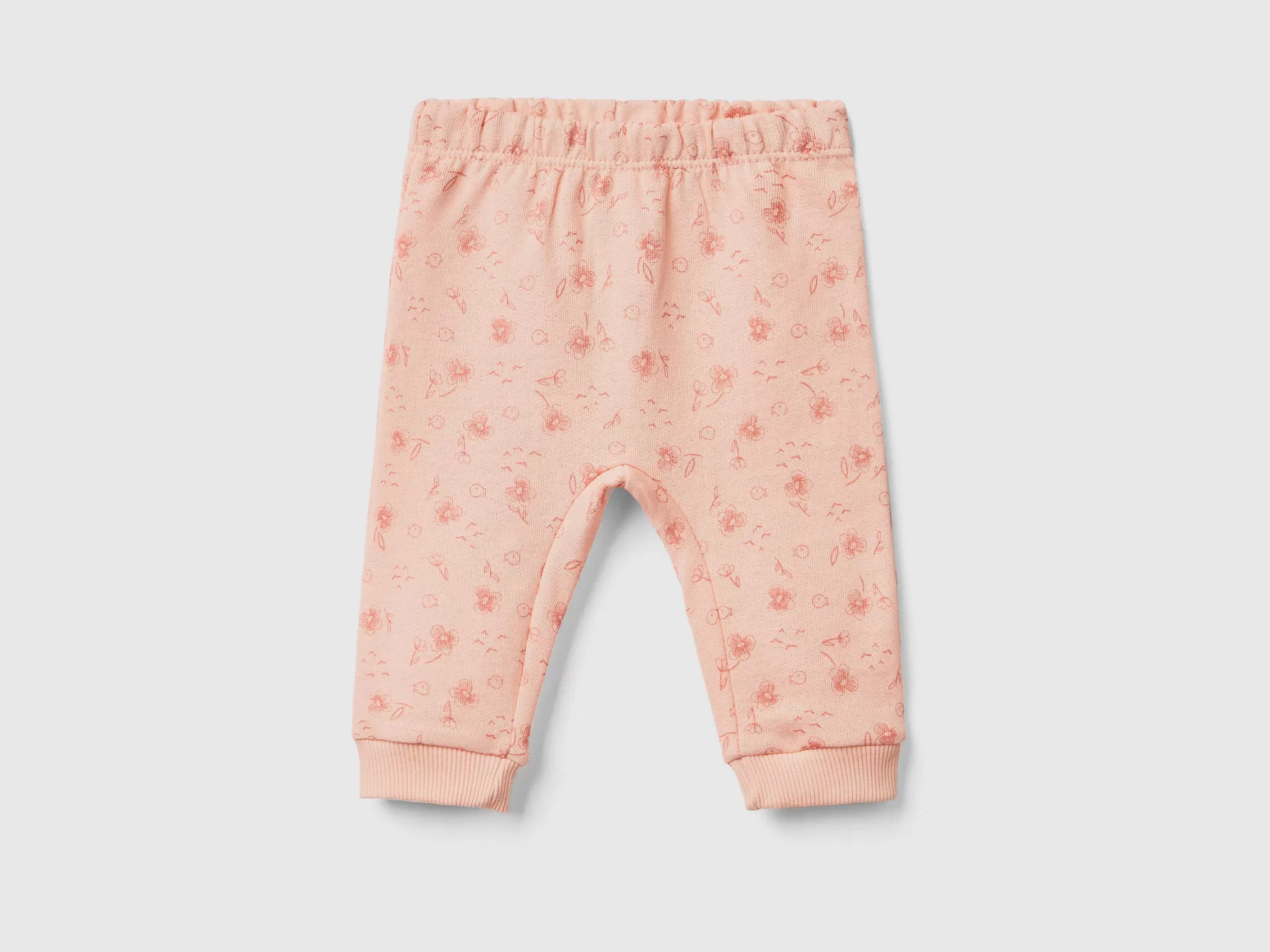 Benetton Pantalon De Felpa Estampado-Niños Pantalones