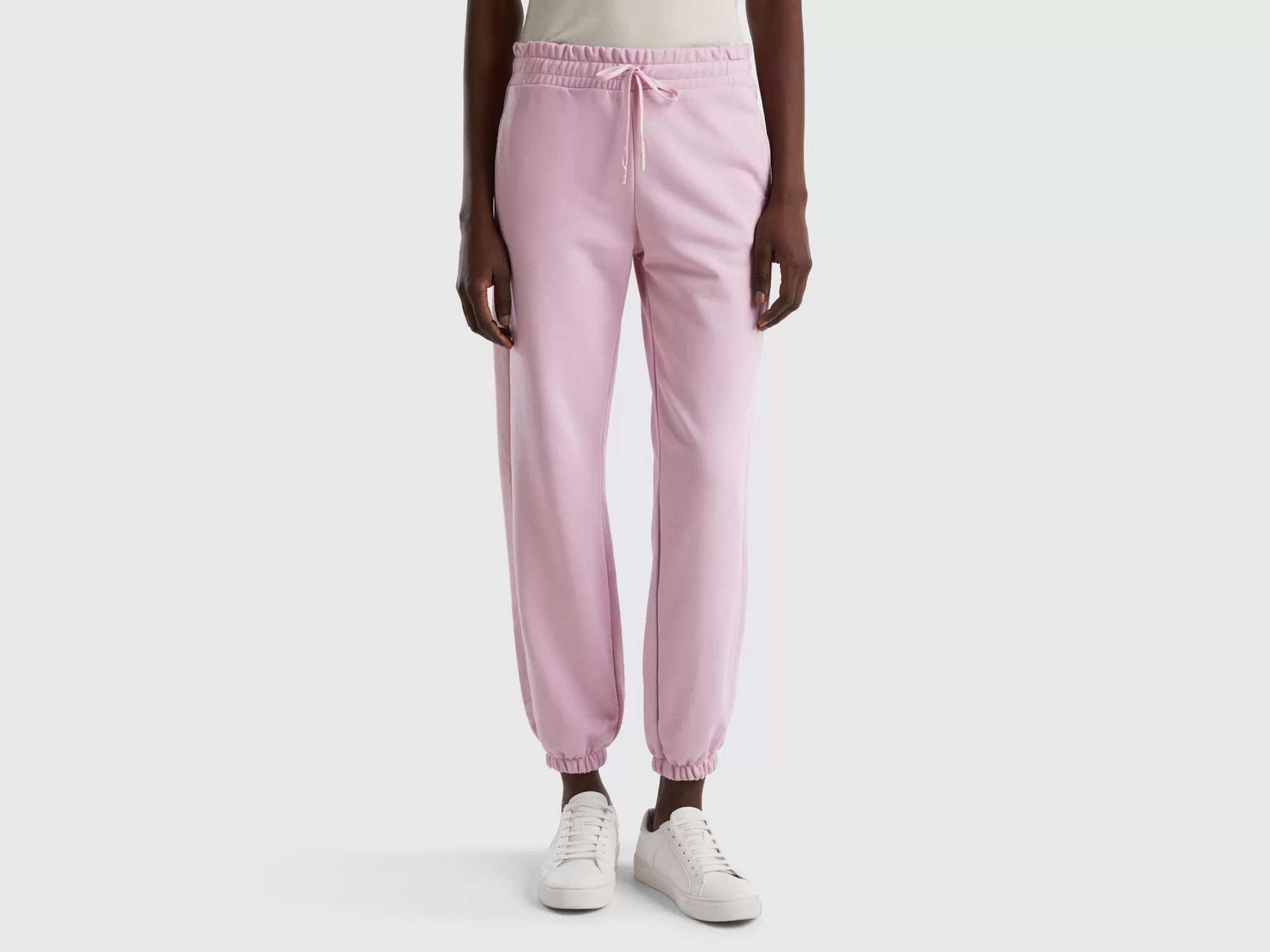 Benetton Pantalon De Felpa Loose Fit-Mujer Loungewear