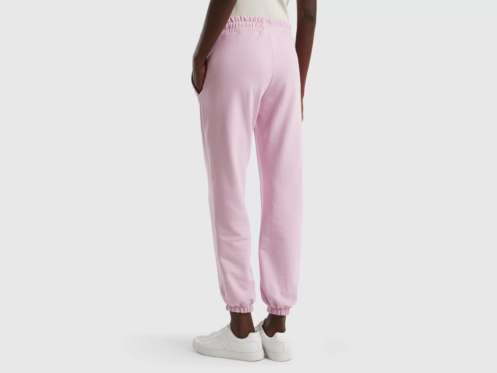 Benetton Pantalon De Felpa Loose Fit-Mujer Loungewear