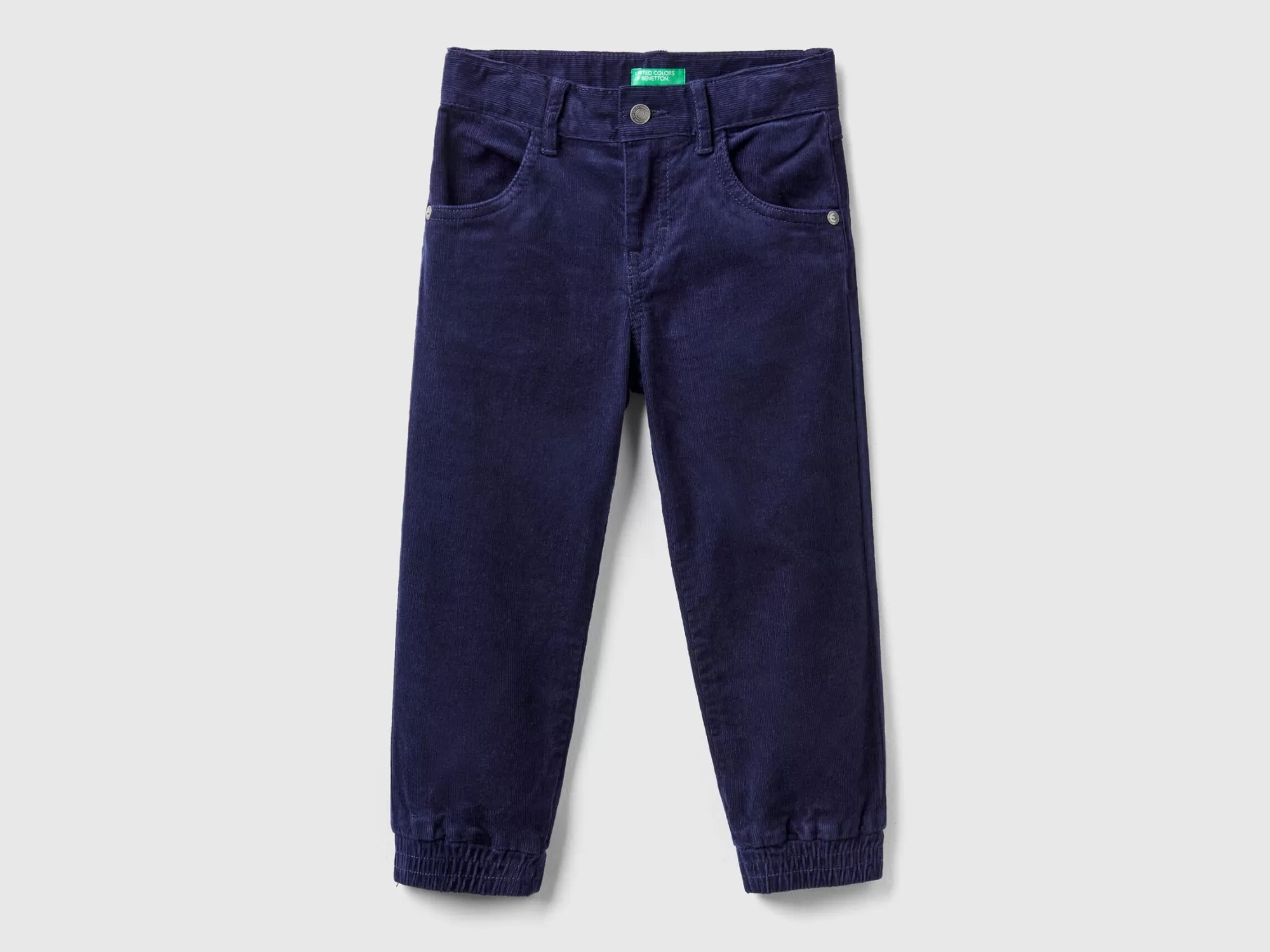 Benetton Pantalon De Pana Elastica-Niños Pantalones Y Vaqueros