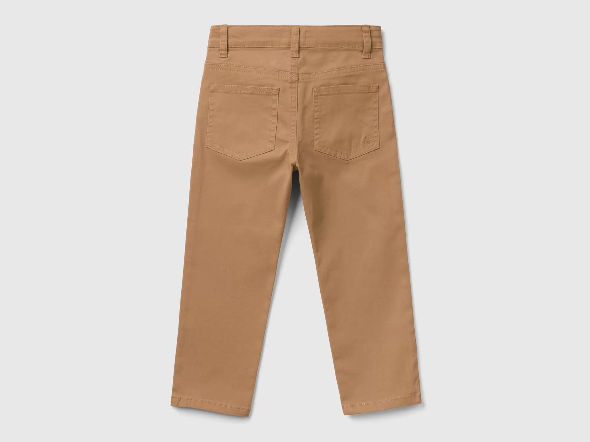 Benetton Pantalon Elastico Con Cinco Bolsillos-Niños Pantalones Y Vaqueros