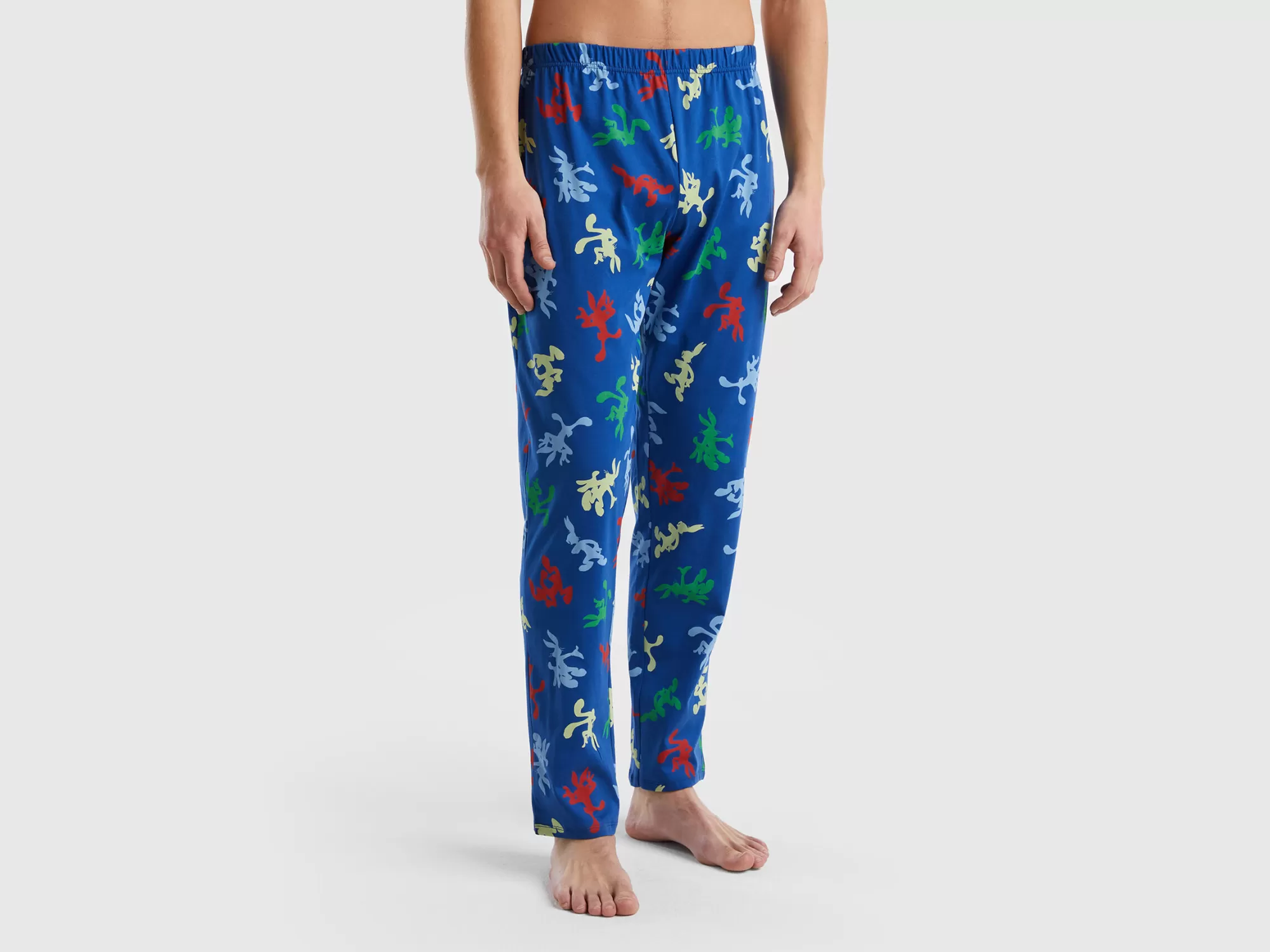 Benetton Pantalon Largo De Bugs Bunny-Hombre Ropa Interior Y Pijamas