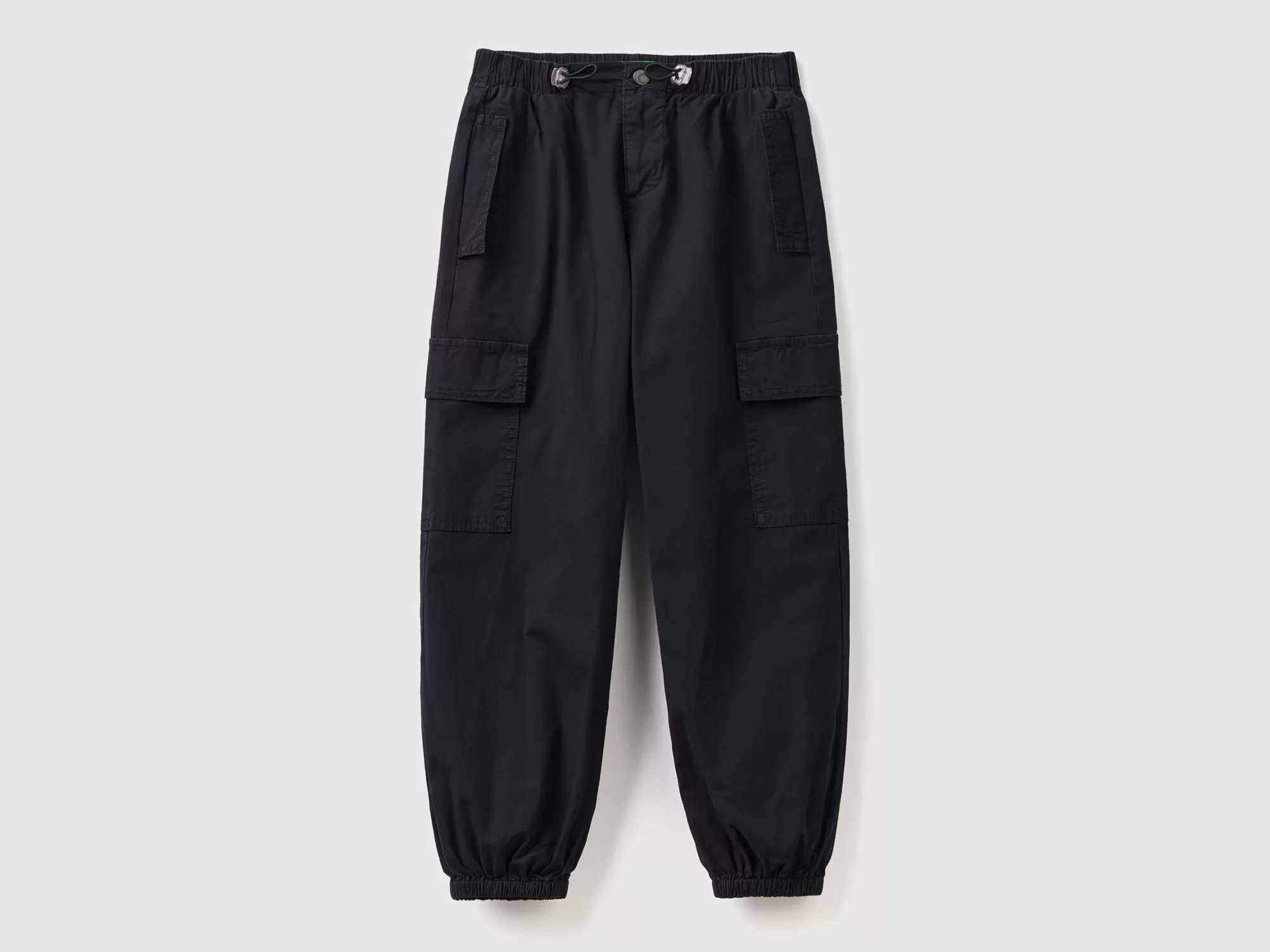 Benetton Pantalon Parachute Con Bolsillos Grandes-Niños Pantalones Y Vaqueros