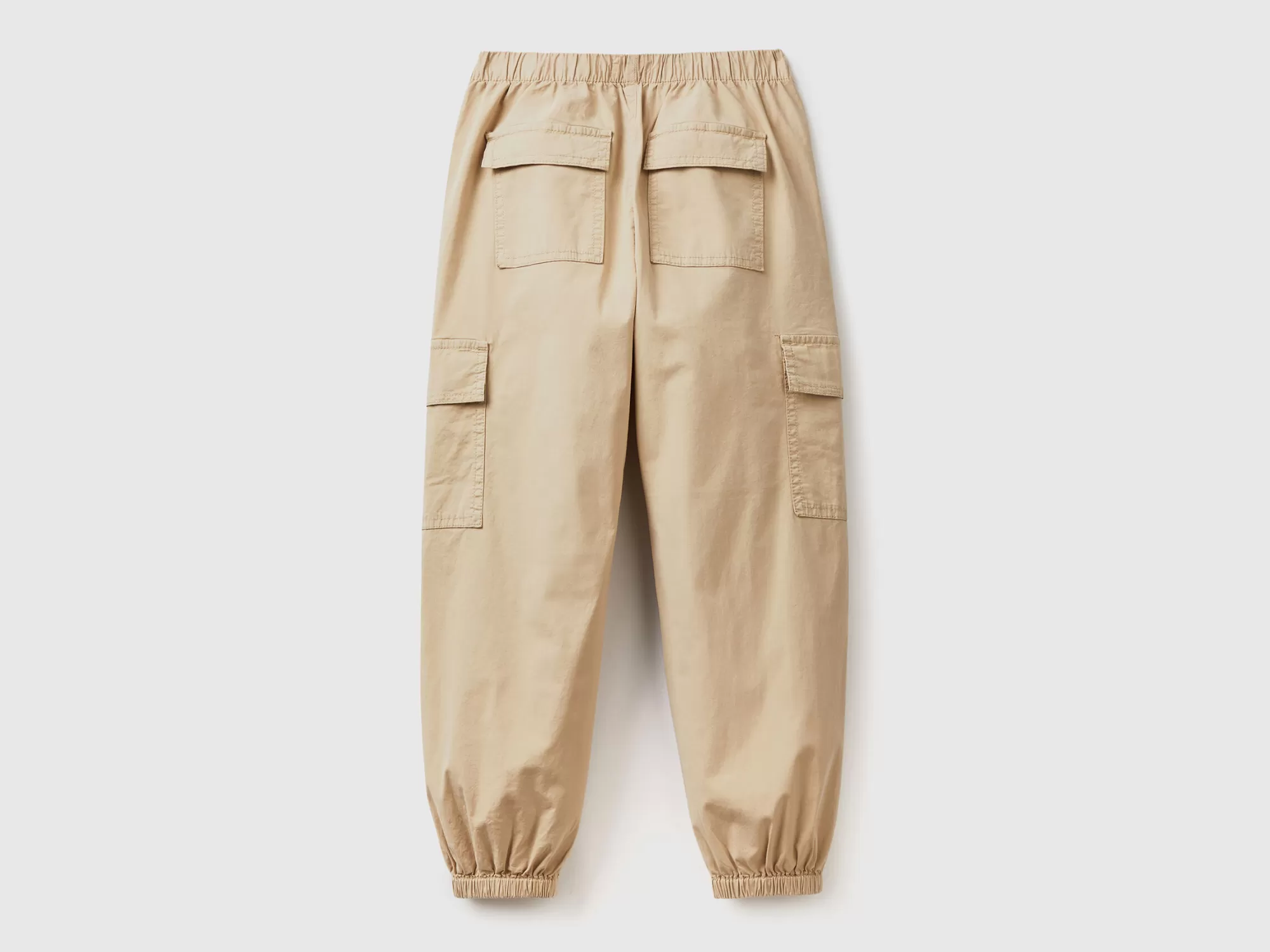 Benetton Pantalon Parachute Con Bolsillos Grandes-Niños Pantalones Y Vaqueros