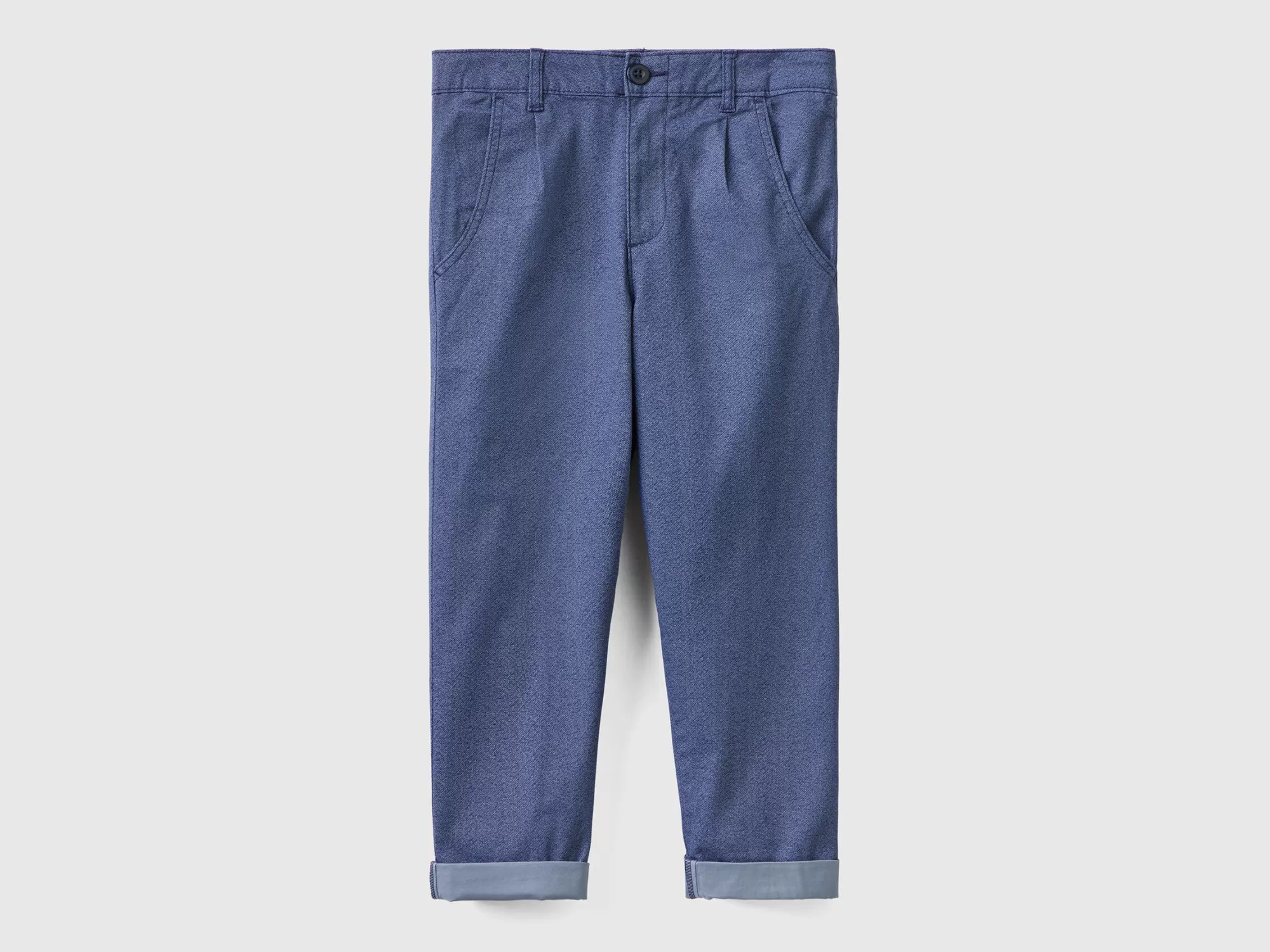 Benetton Pantalon Slouchy Fit-Niños Pantalones Y Vaqueros