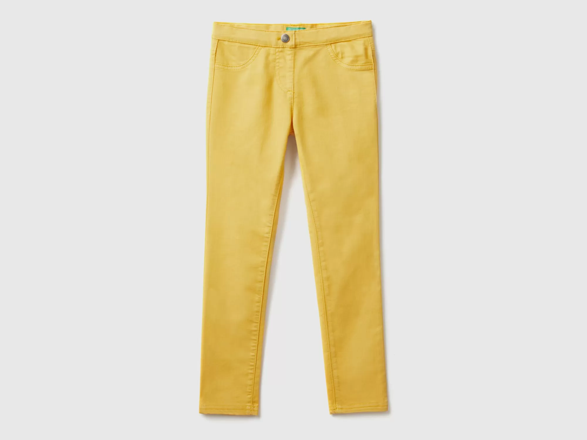 Benetton Pantalon Super Skinny-Niños Pantalones Y Vaqueros