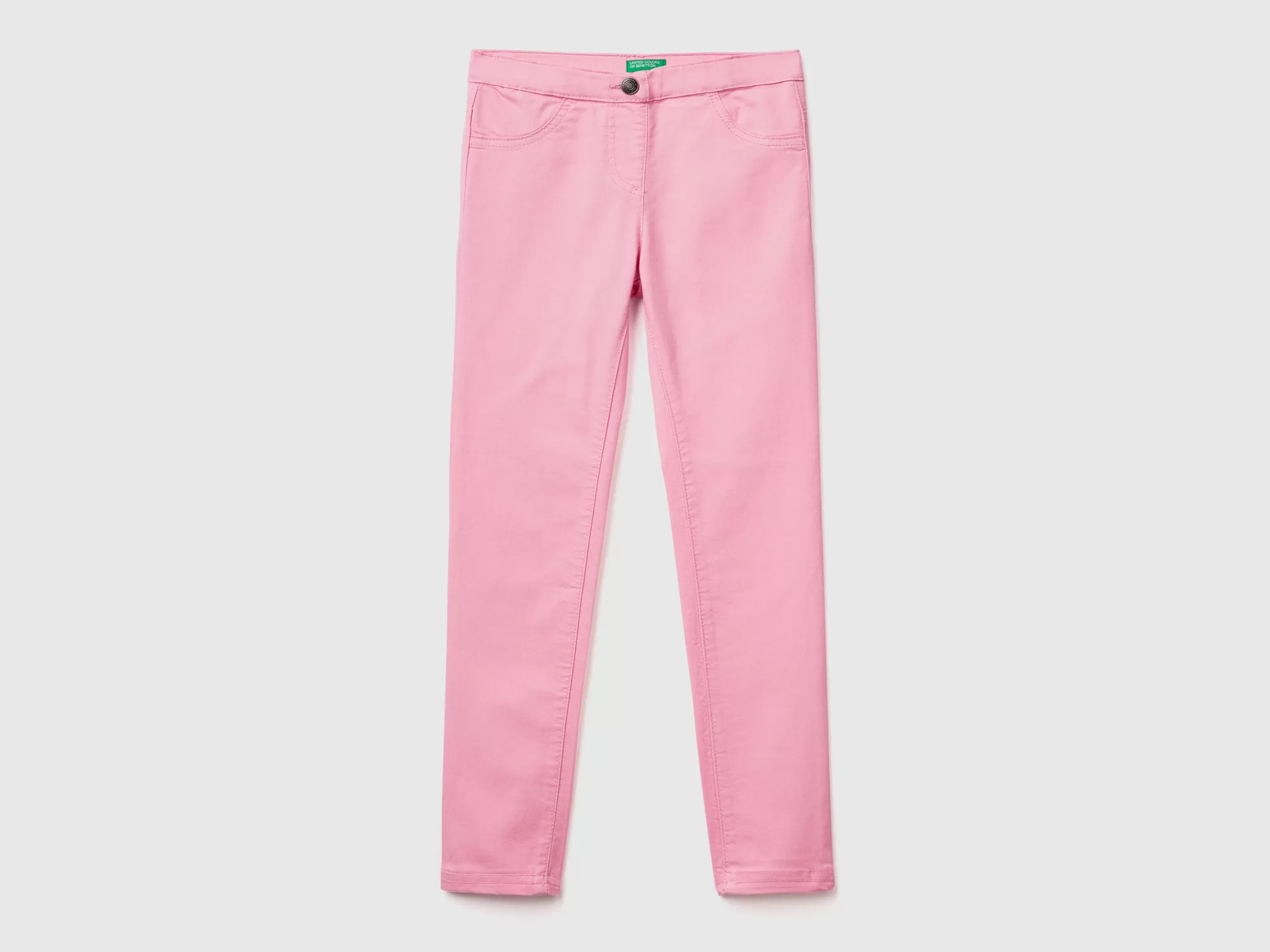 Benetton Pantalon Super Skinny-Niños Pantalones Y Vaqueros