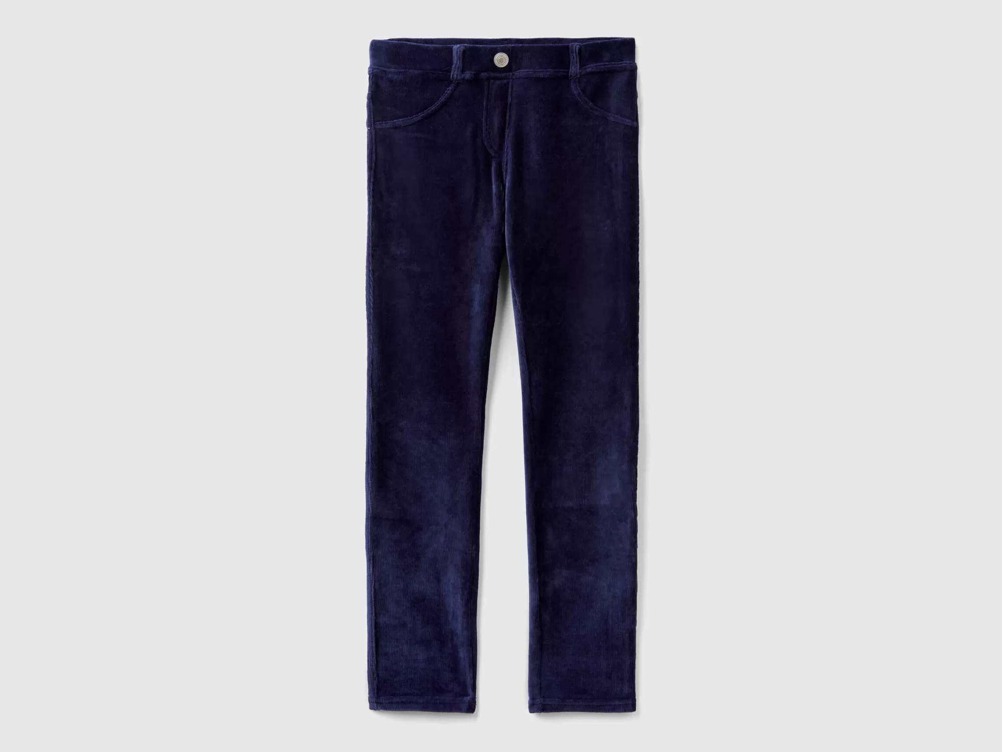 Benetton Pantalon Super Skinny De Chenilla-Niños Pantalones Y Vaqueros