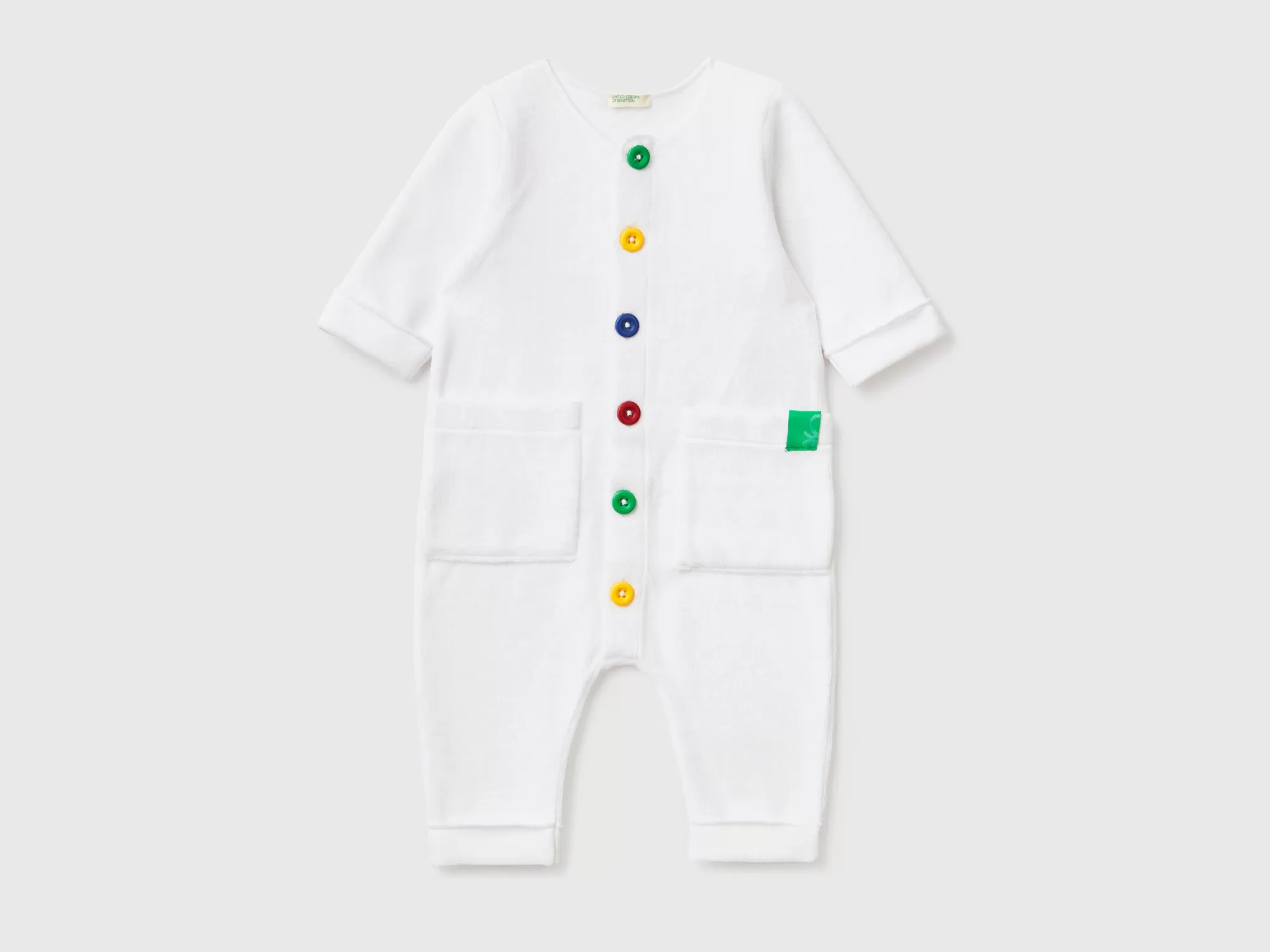 Benetton Pelele De Chenilla Con Bolsillos-Niños Ropa Interior Y Pijamas