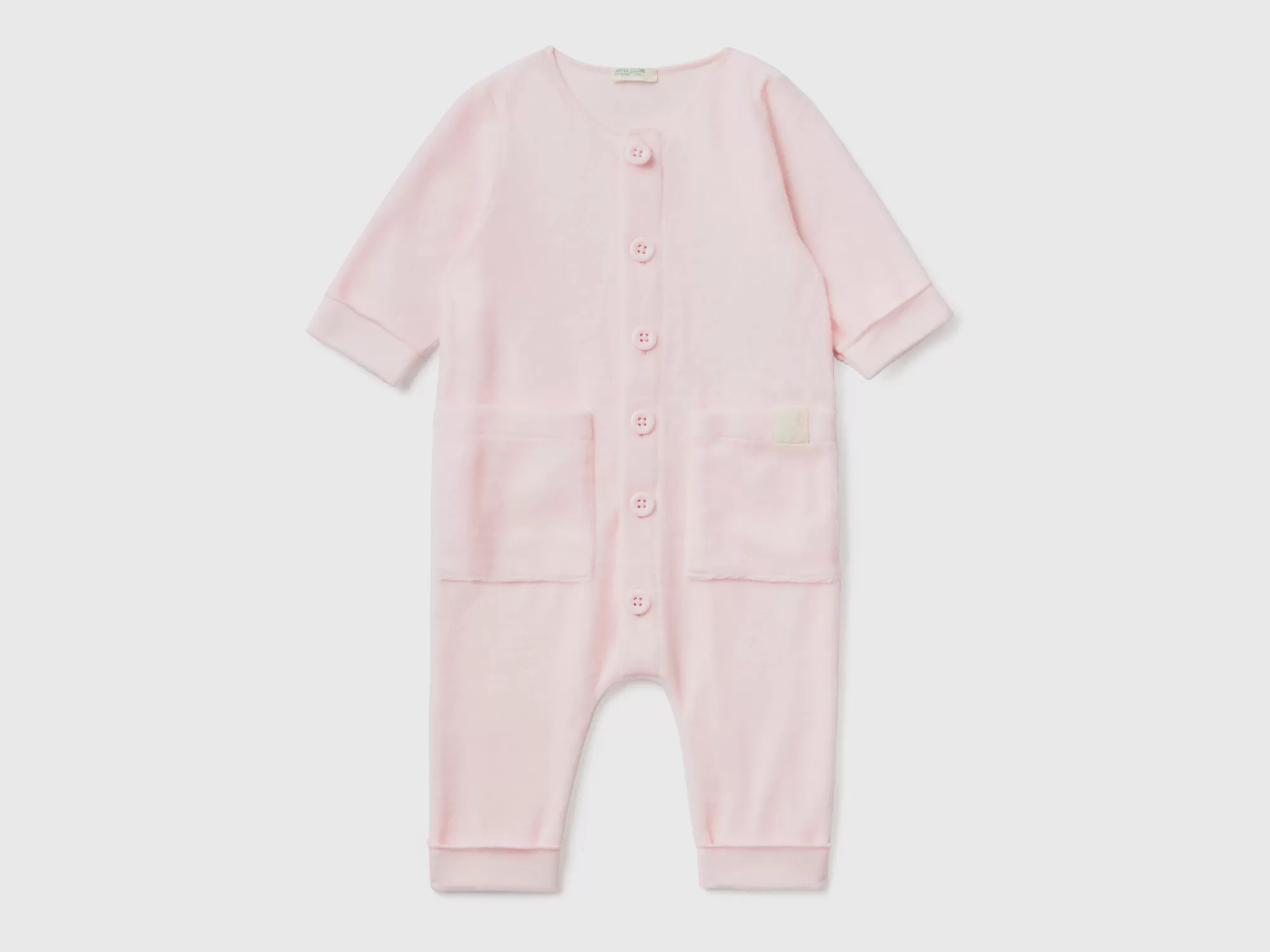 Benetton Pelele De Chenilla Con Bolsillos-Niños Ropa Interior Y Pijamas