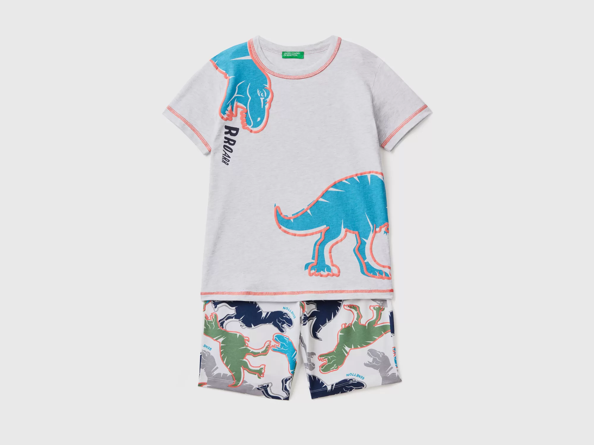 Benetton Pijama Con Detalles Luminiscentes-Niños Ropa Interior Y Pijamas