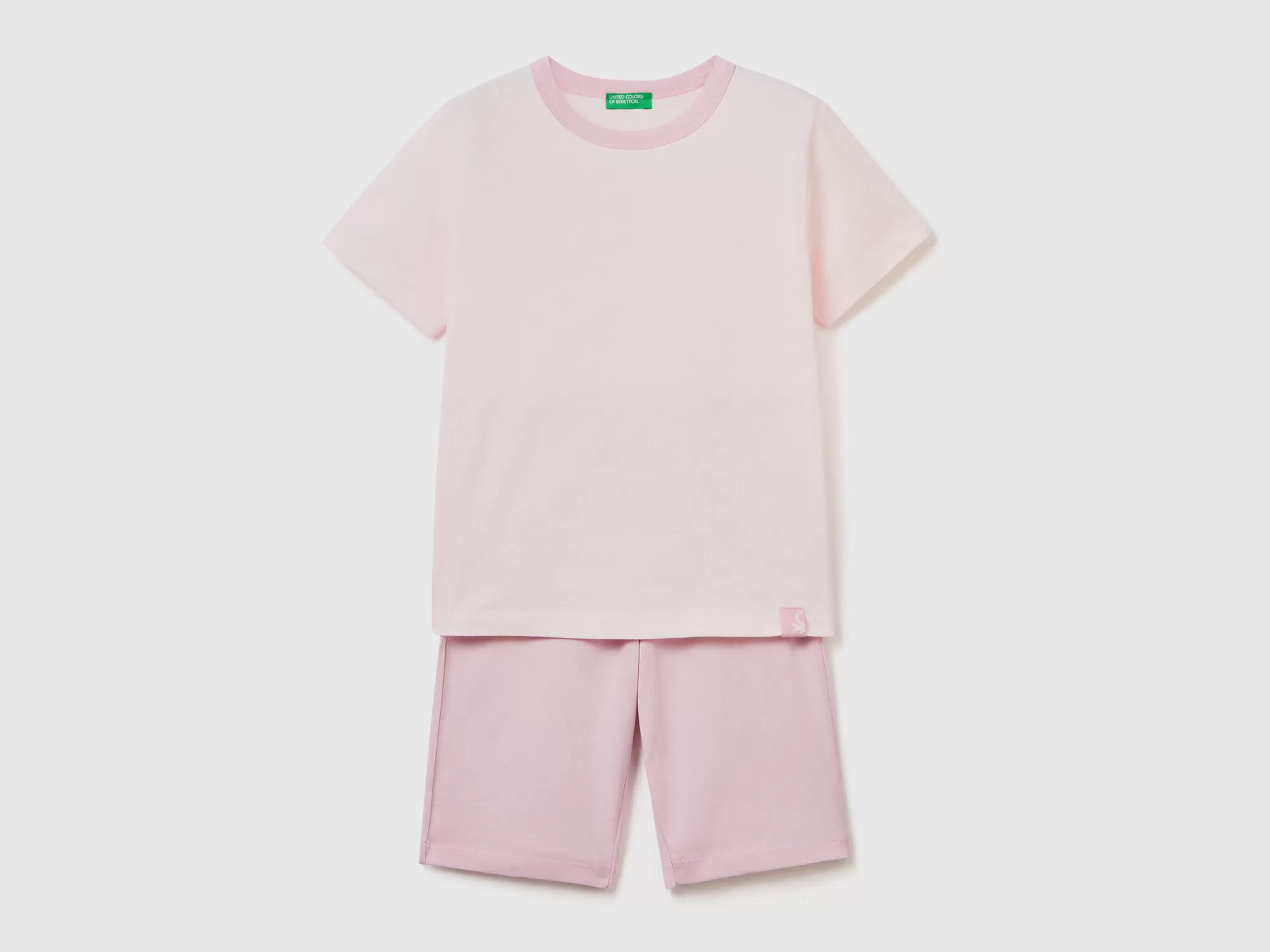 Benetton Pijama Corto De Algodón Ligero-Niños Ropa Interior Y Pijamas