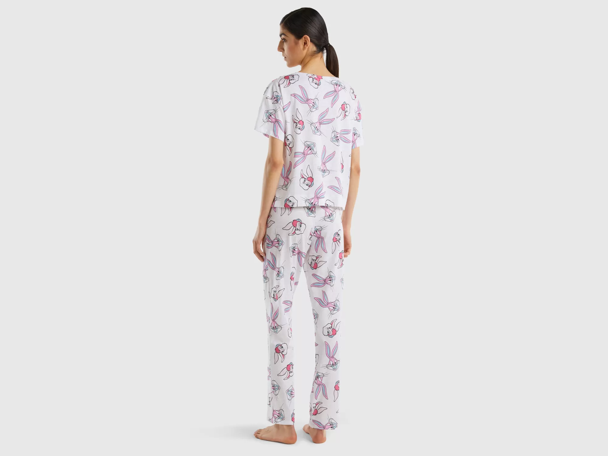 Benetton Pijama De Bugs Bunny-Mujer Ropa Interior Y Pijamas