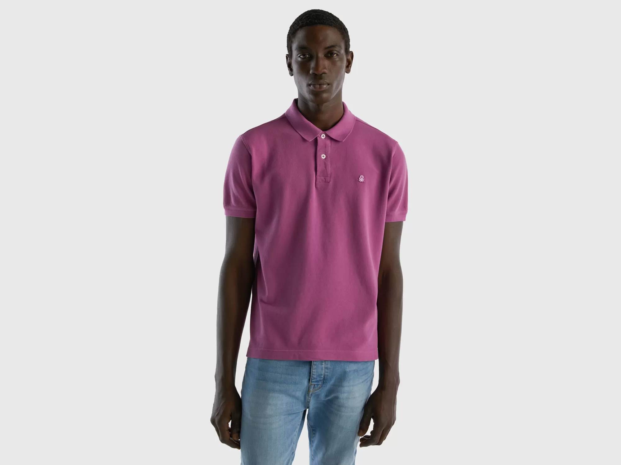 Benetton Poloregular Fit-Hombre Polos