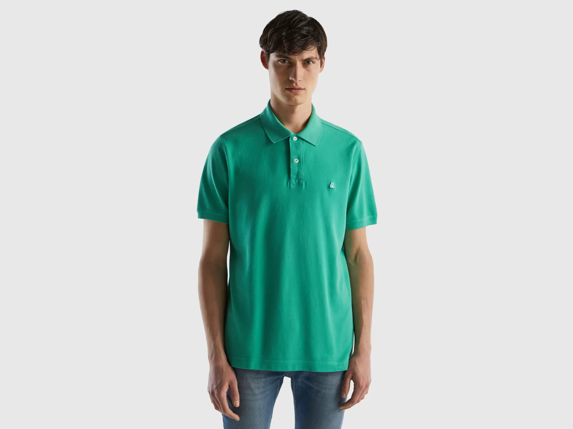 Benetton Poloregular Fit-Hombre Polos