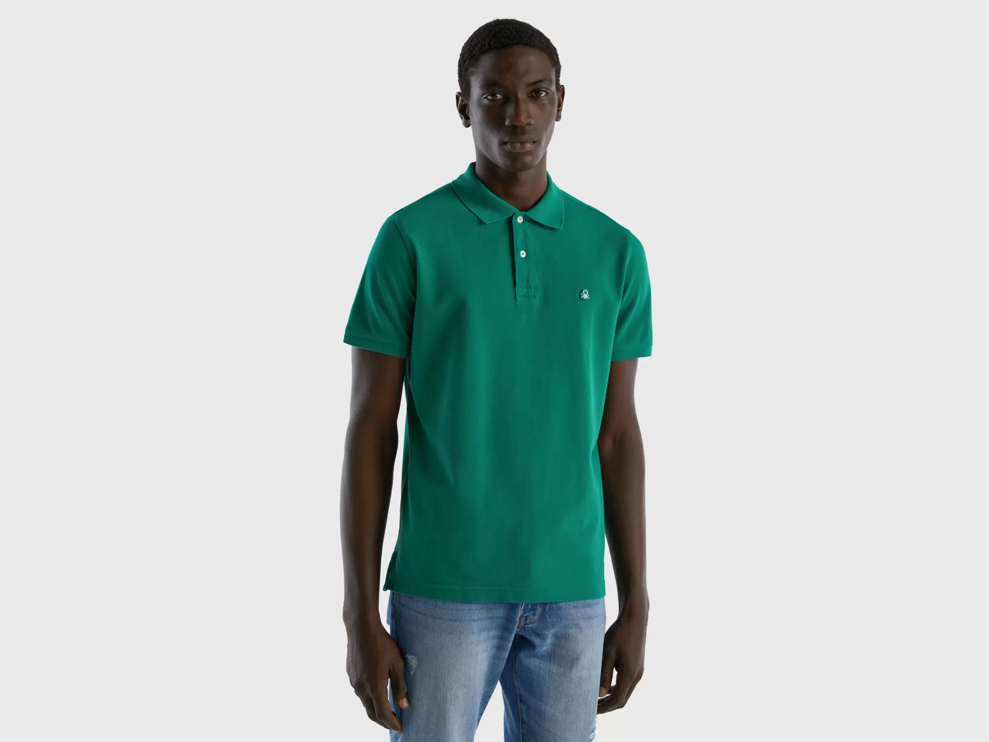 Benetton Poloregular Fit-Hombre Polos