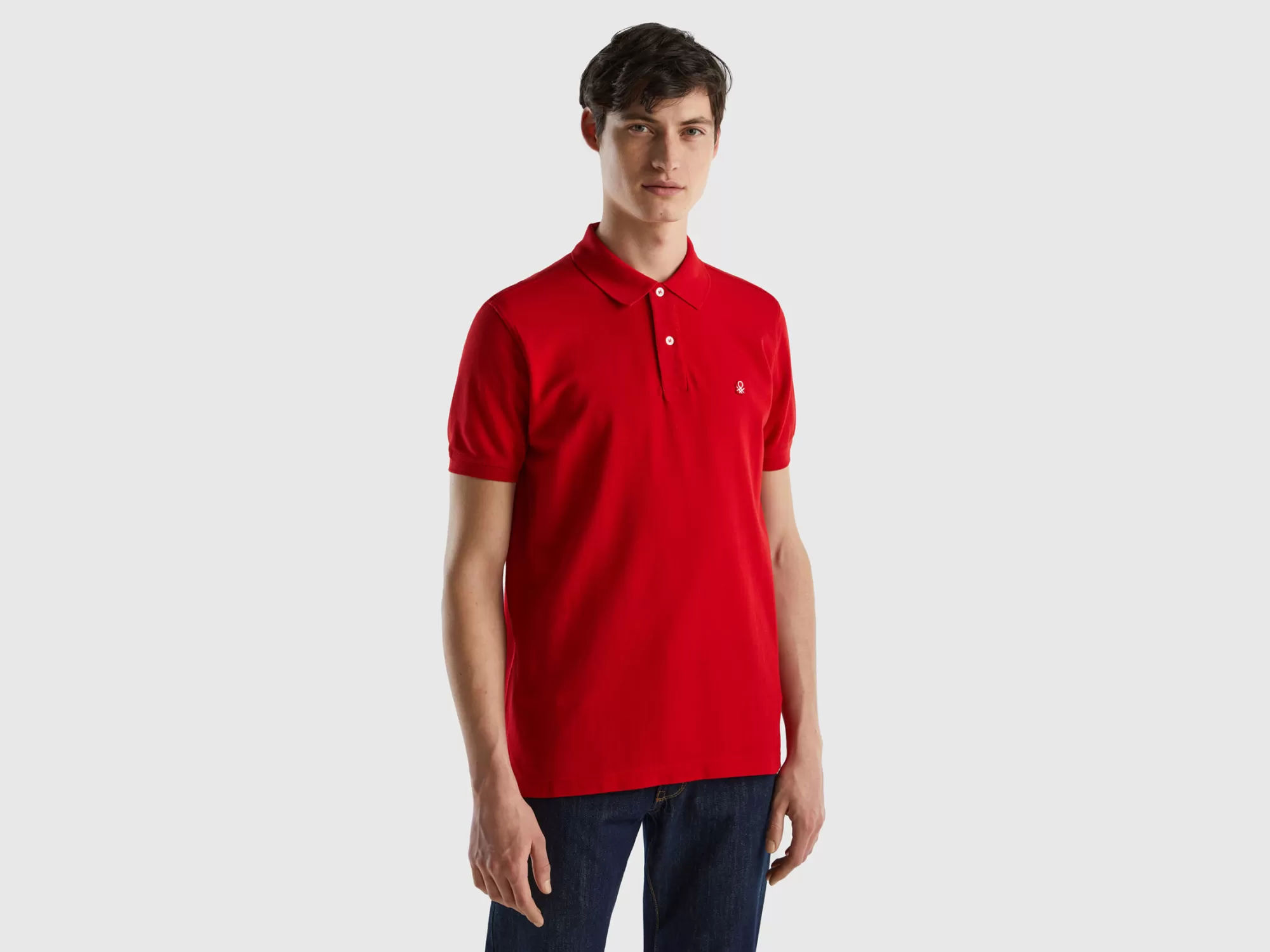 Benetton Poloregular Fit-Hombre Polos