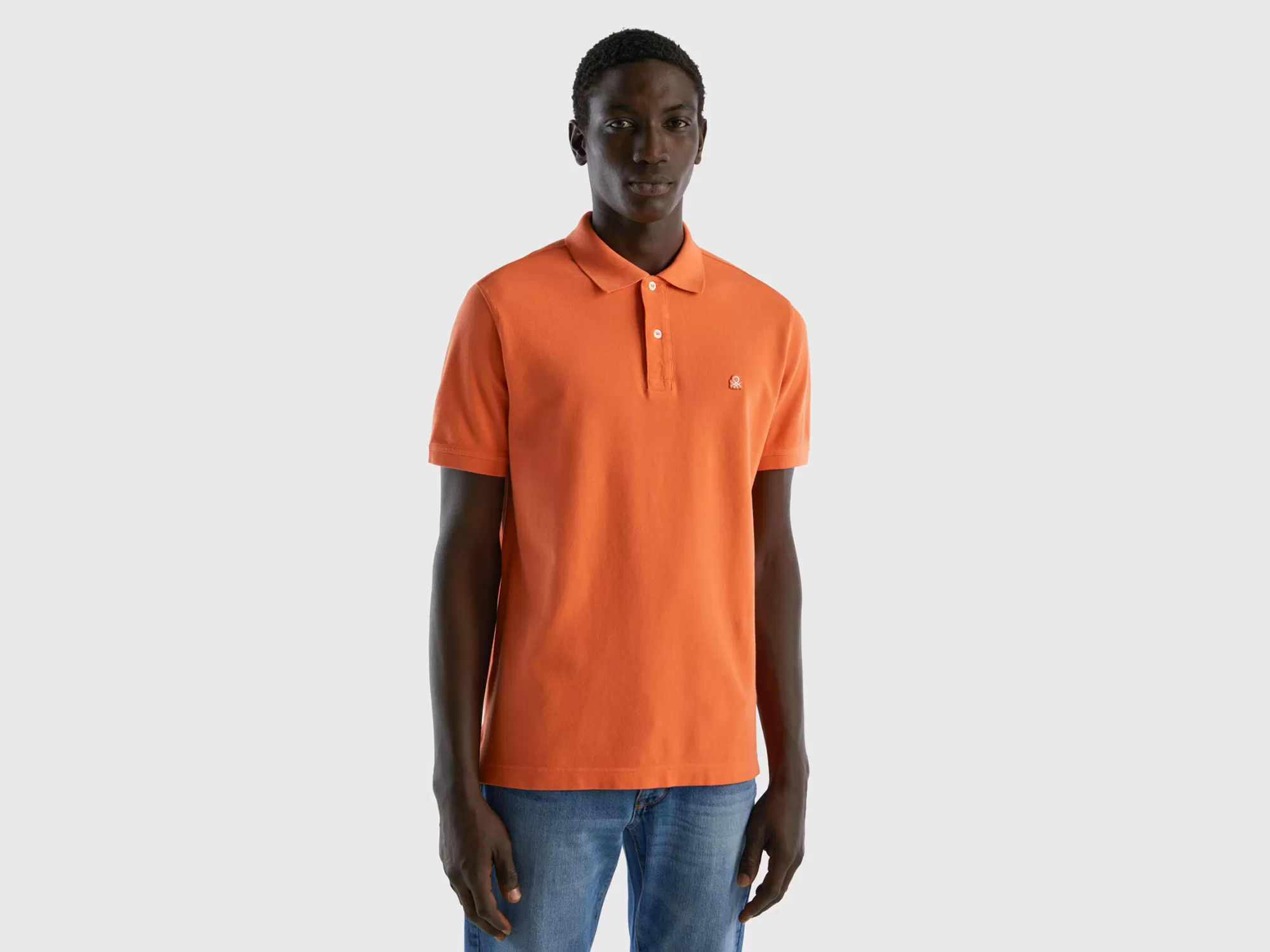 Benetton Poloregular Fit-Hombre Polos