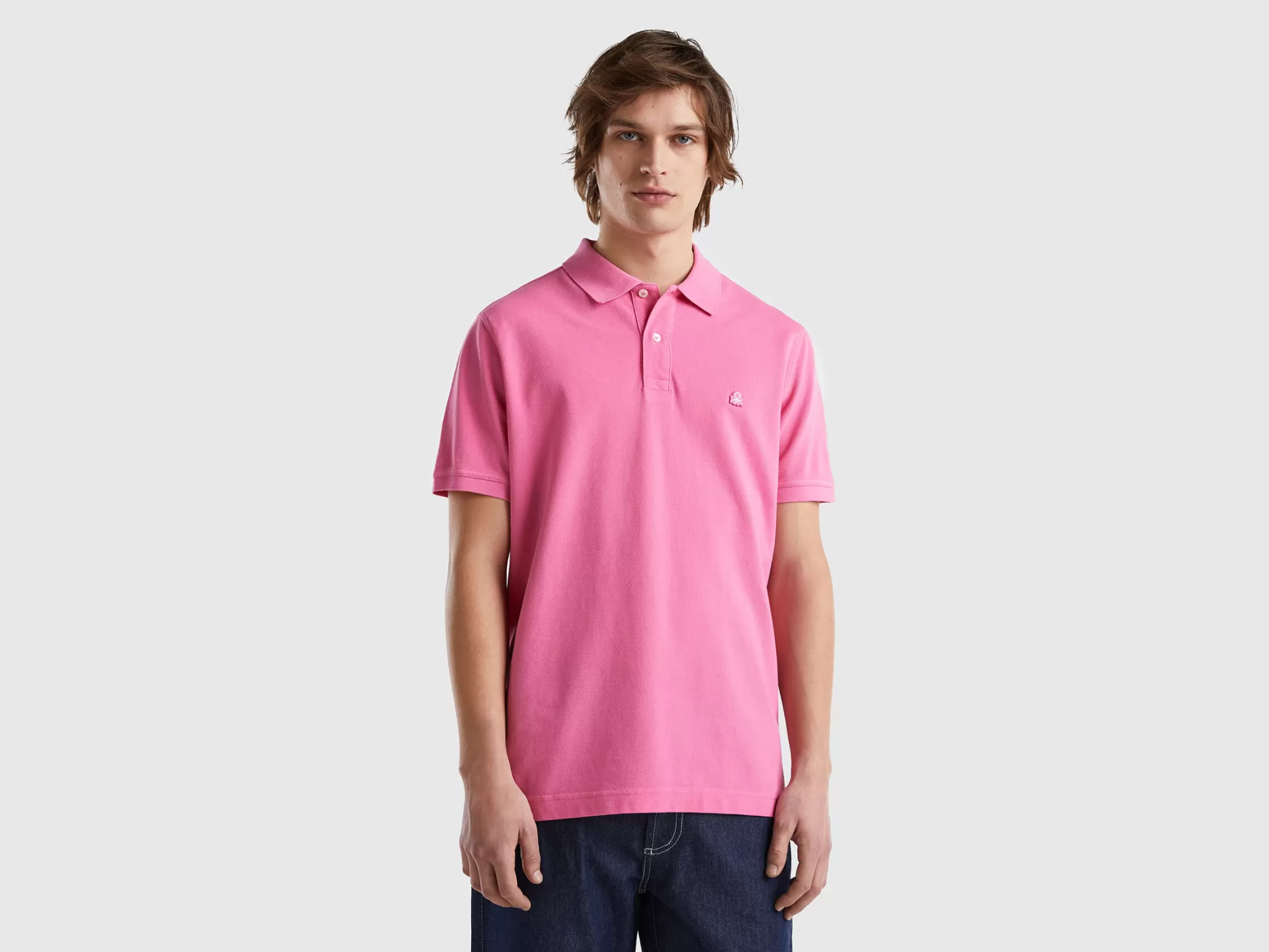 Benetton Poloregular Fit-Hombre Polos