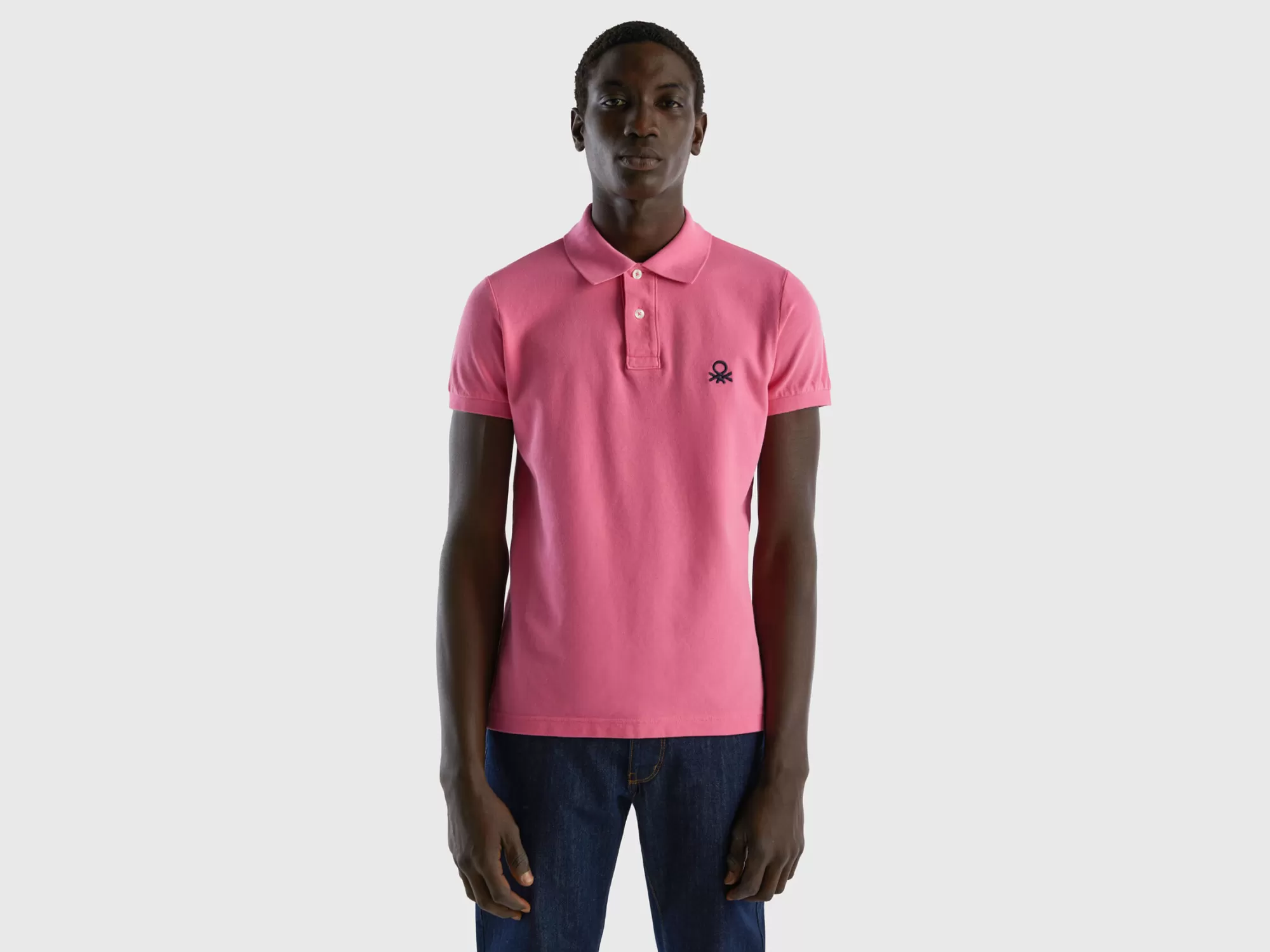 Benetton Poloslim Fit-Hombre Polos