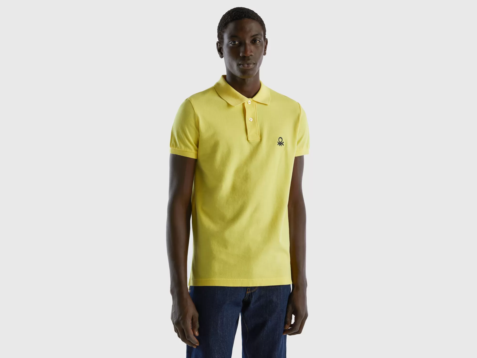 Benetton Poloslim Fit-Hombre Polos