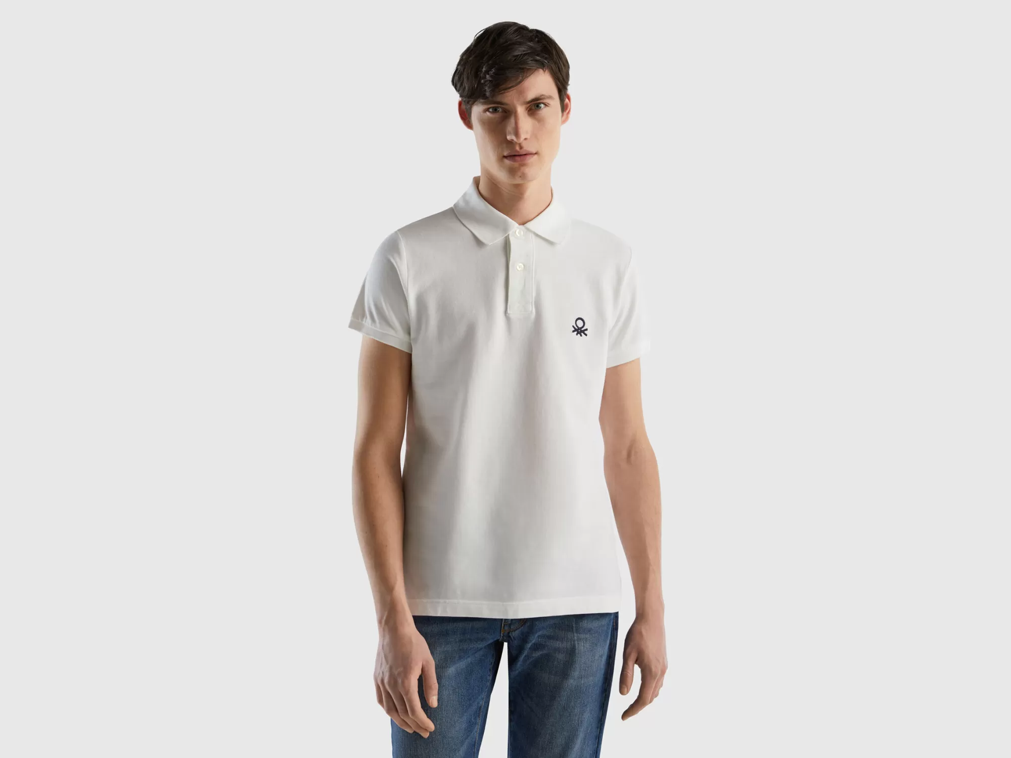 Benetton Poloslim Fit-Hombre Polos