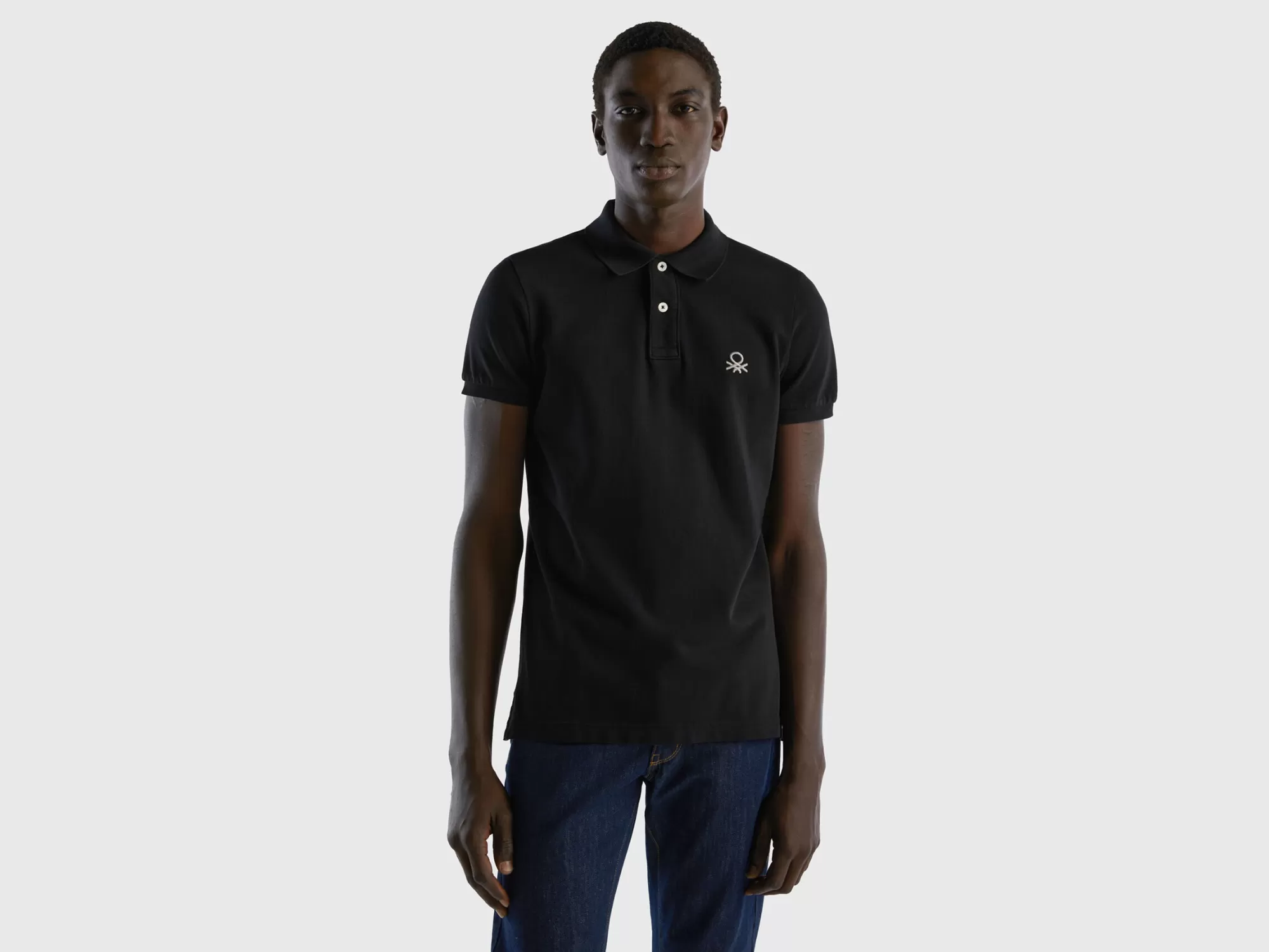 Benetton Poloslim Fit-Hombre Polos