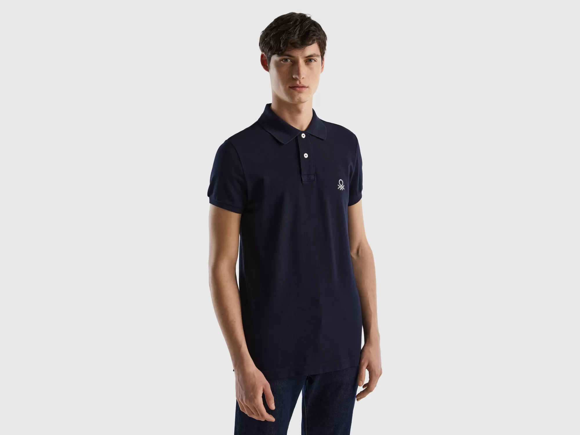 Benetton Poloslim Fit-Hombre Polos