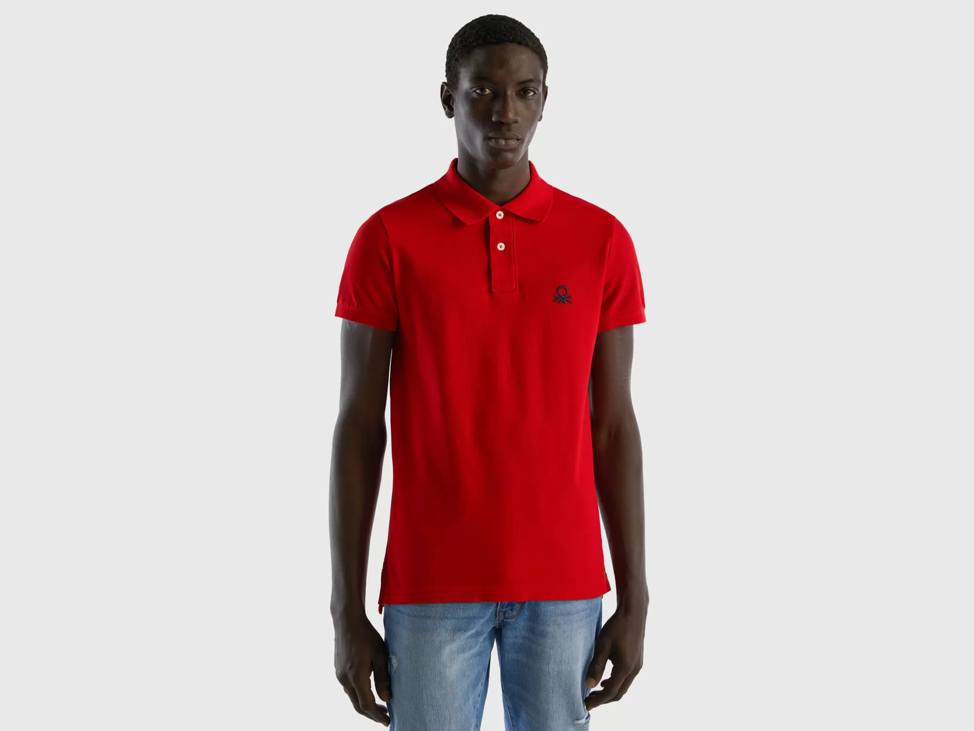 Benetton Poloslim Fit-Hombre Polos