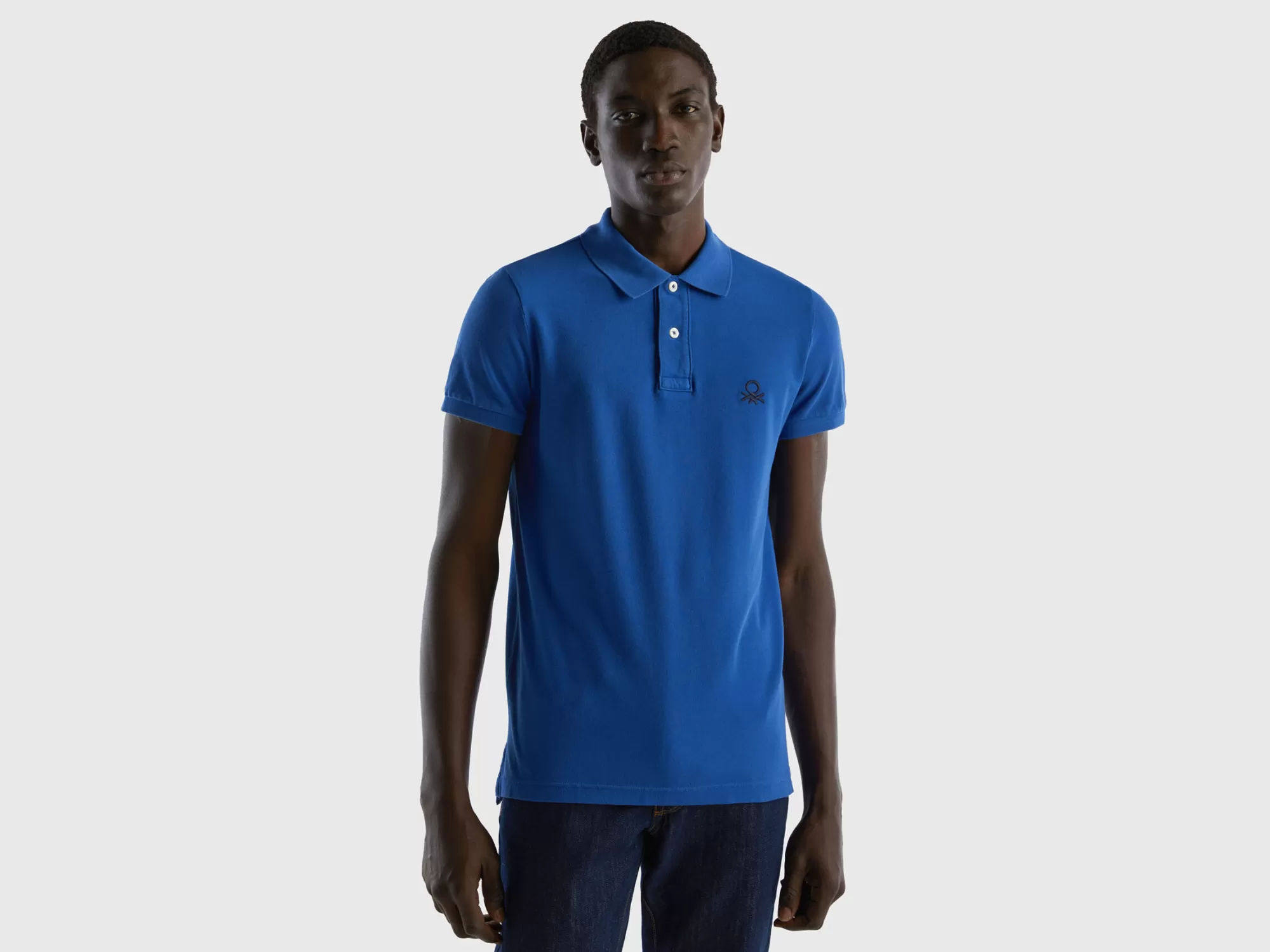 Benetton Poloslim Fit-Hombre Polos