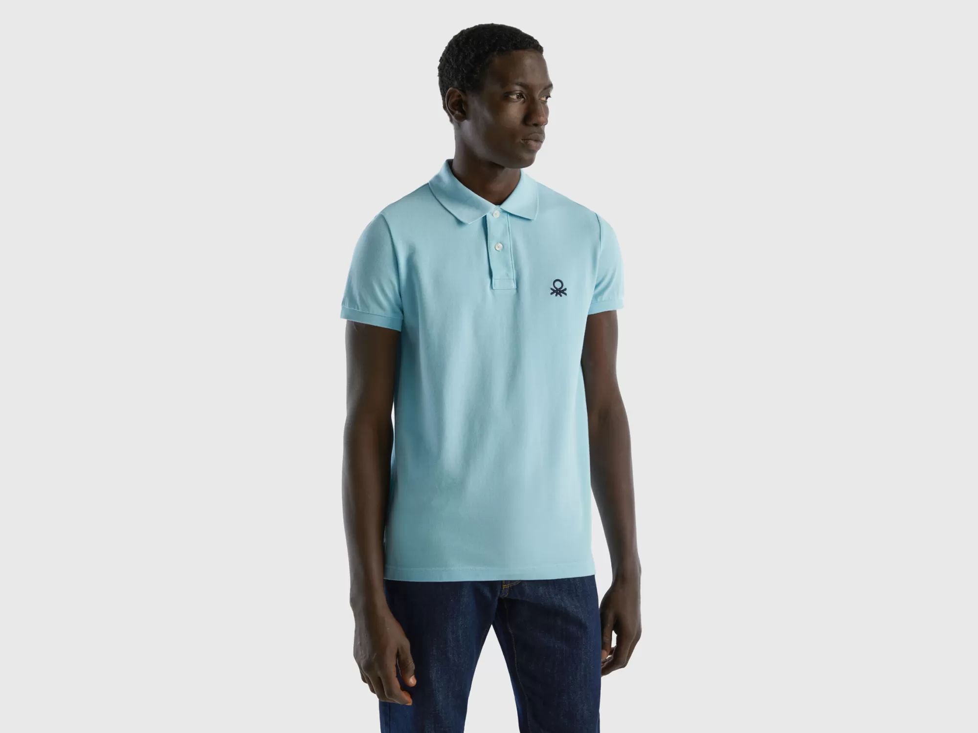 Benetton Poloslim Fit-Hombre Polos