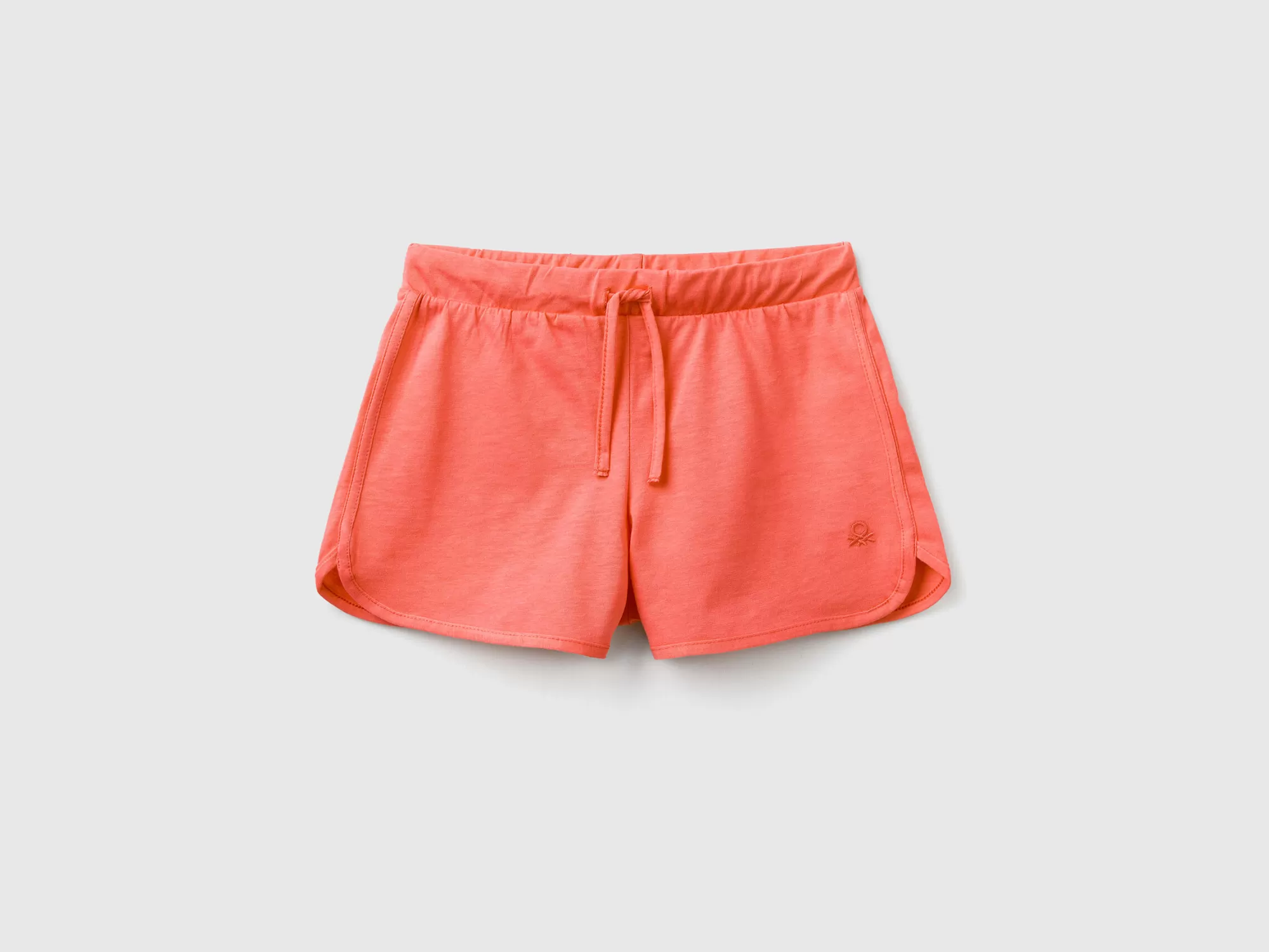 Benetton Shorts De Estilo Runner De Algodón Organico-Niños Pantalones Y Vaqueros