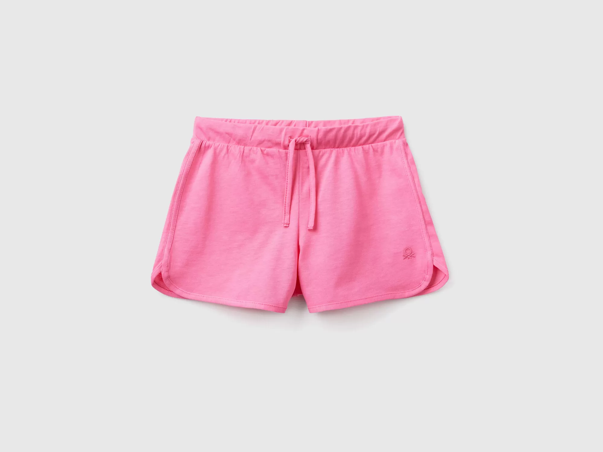 Benetton Shorts De Estilo Runner De Algodón Organico-Niños Pantalones Y Vaqueros