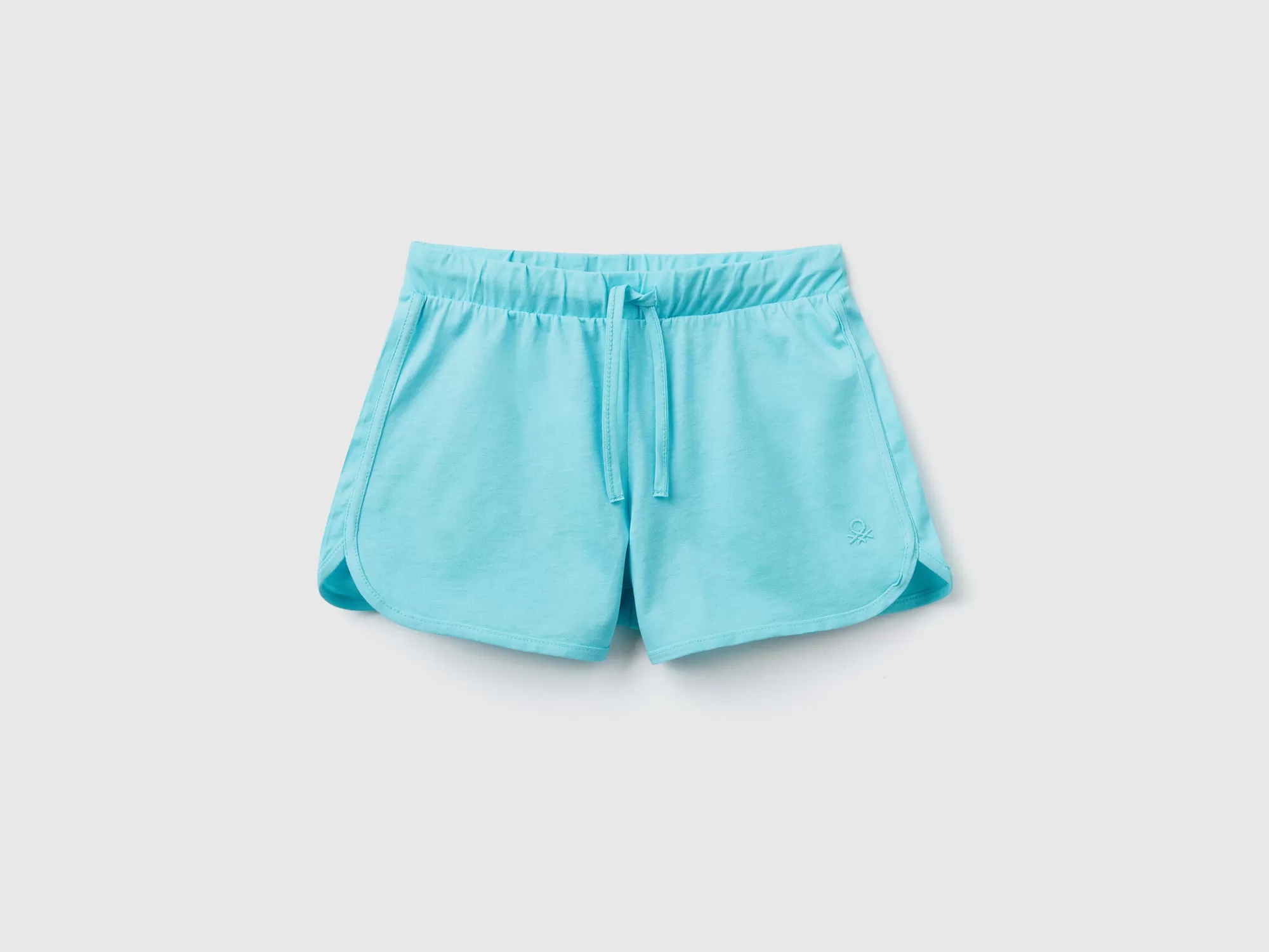 Benetton Shorts De Estilo Runner De Algodón Organico-Niños Pantalones Y Vaqueros