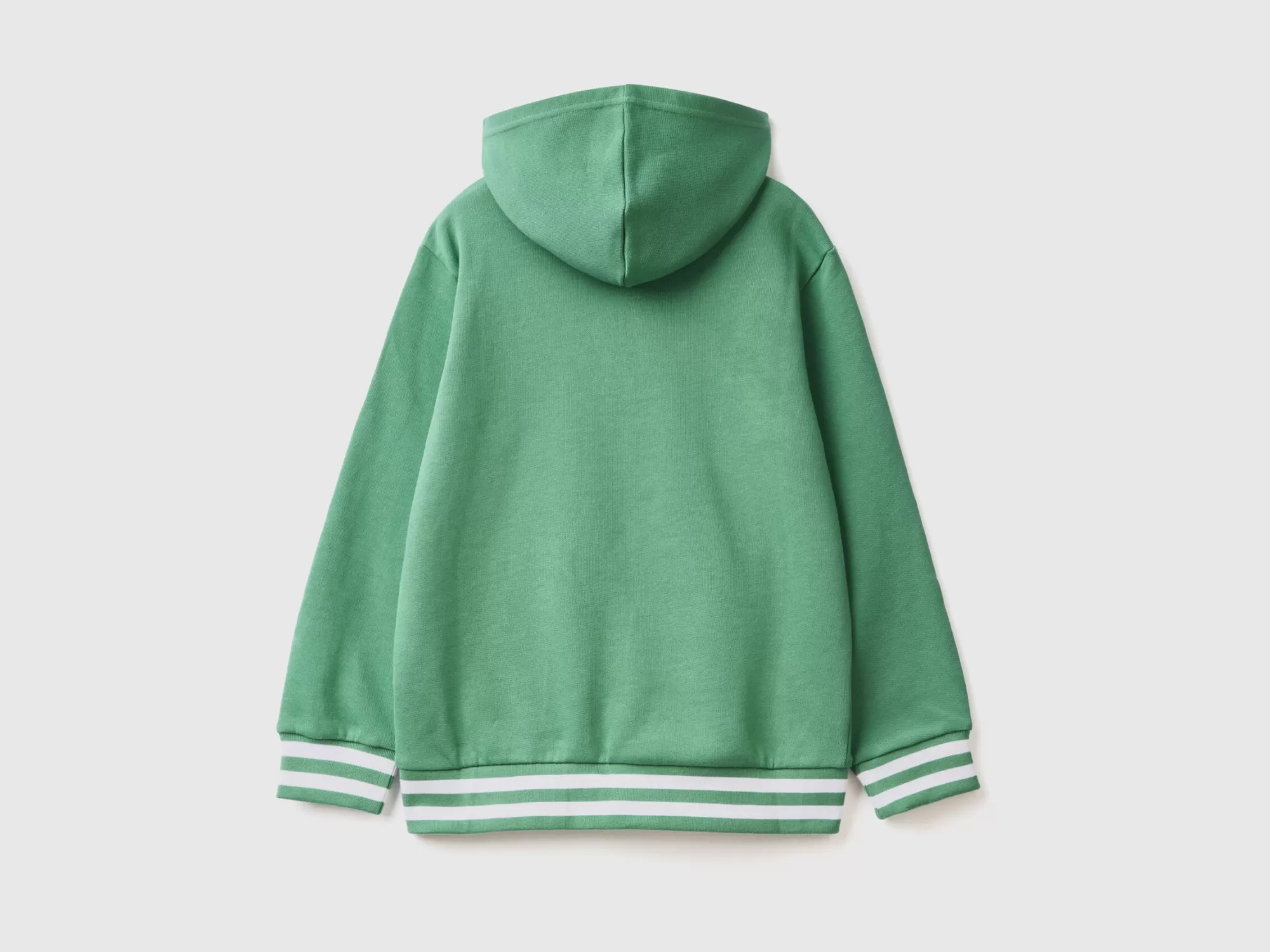 Benetton Sudadera Con Cremallera Y Bordado-Niños Sudaderas Y Chandales