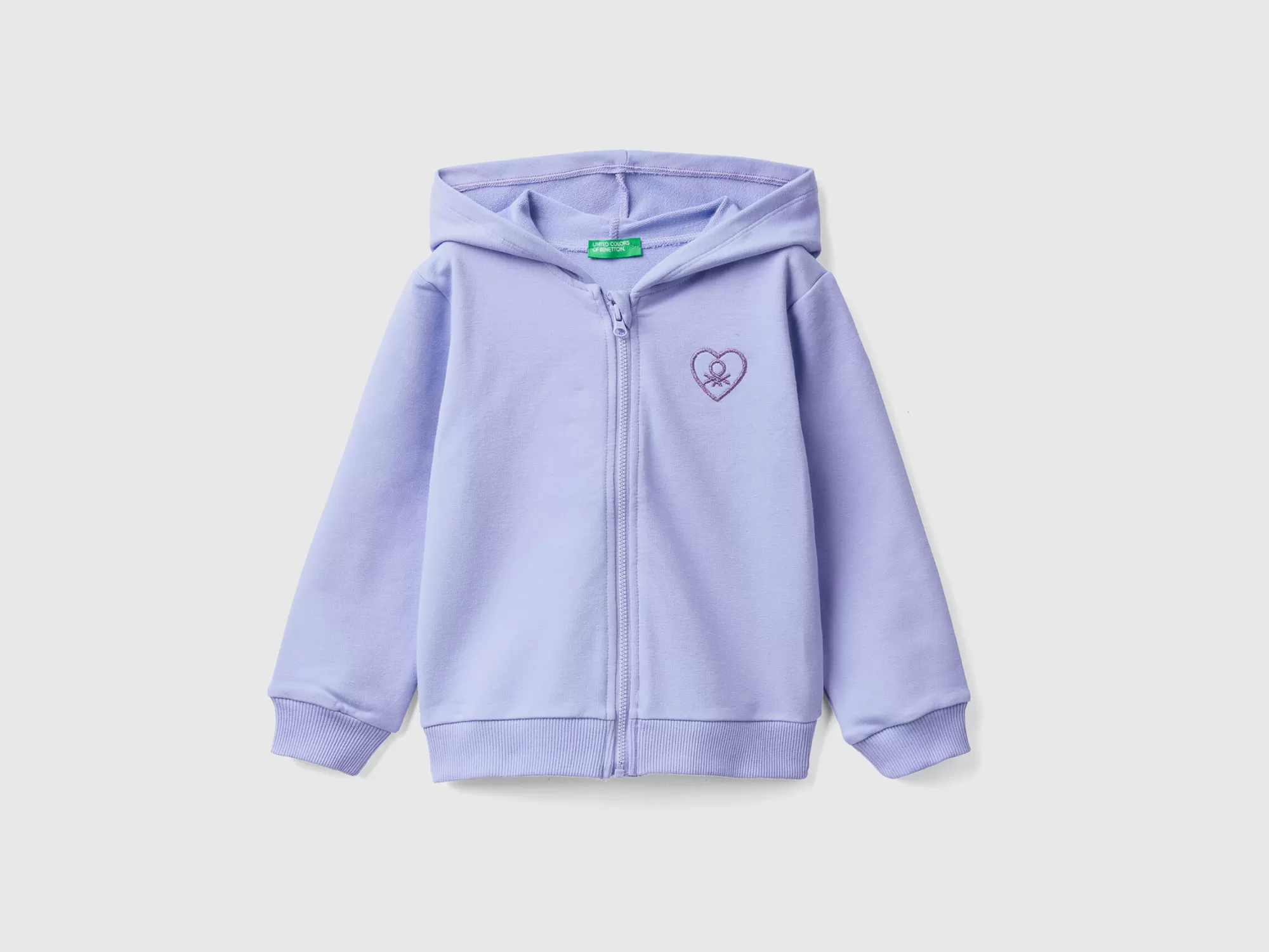 Benetton Sudadera Con Cremallera Y Capucha-Niños Sudaderas Y Chandales