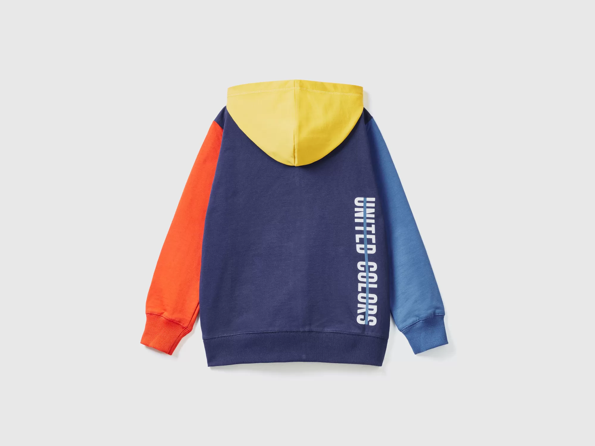 Benetton Sudadera Con Cremallera Y Capucha-Niños Sudaderas Y Chandales