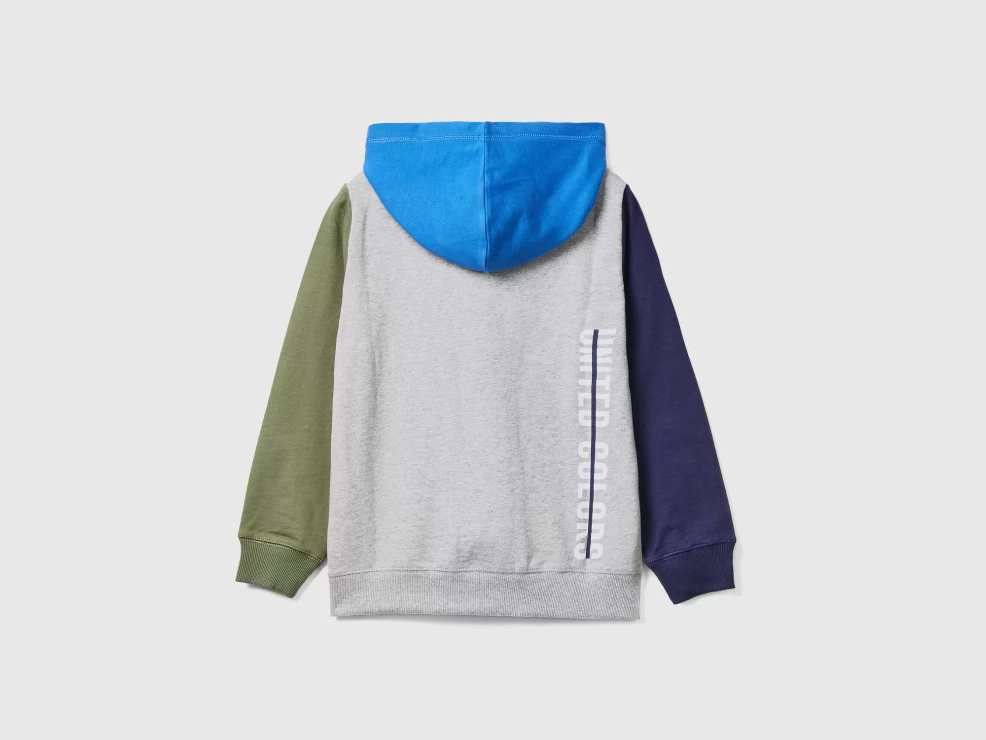 Benetton Sudadera Con Cremallera Y Capucha-Niños Sudaderas Y Chandales