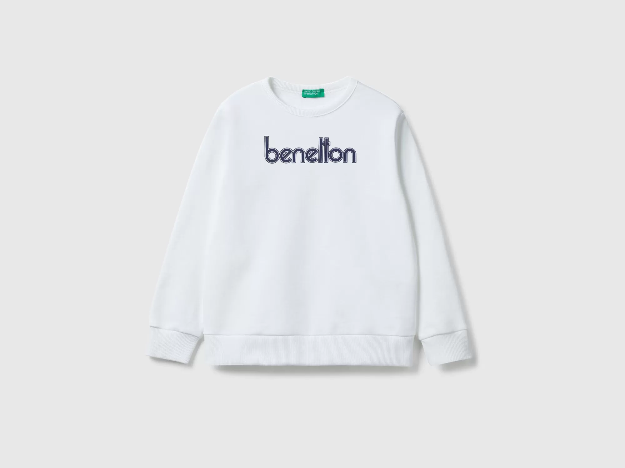 Benetton Sudadera Con Estampado De Logotipo-Niños Sudaderas Y Chandales