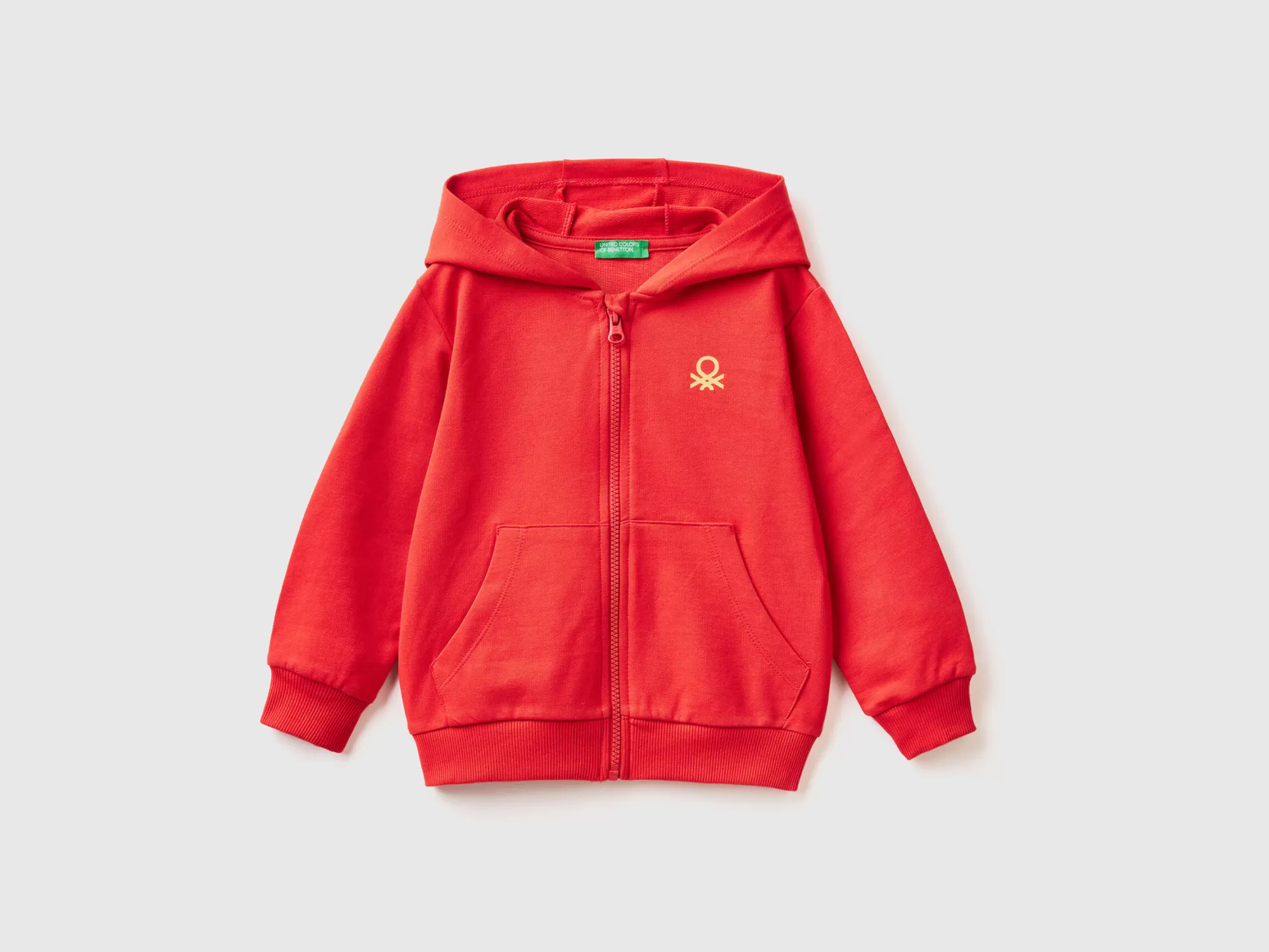 Benetton Sudadera Con Logotipo Y Capucha-Niños Sudaderas Y Chandales