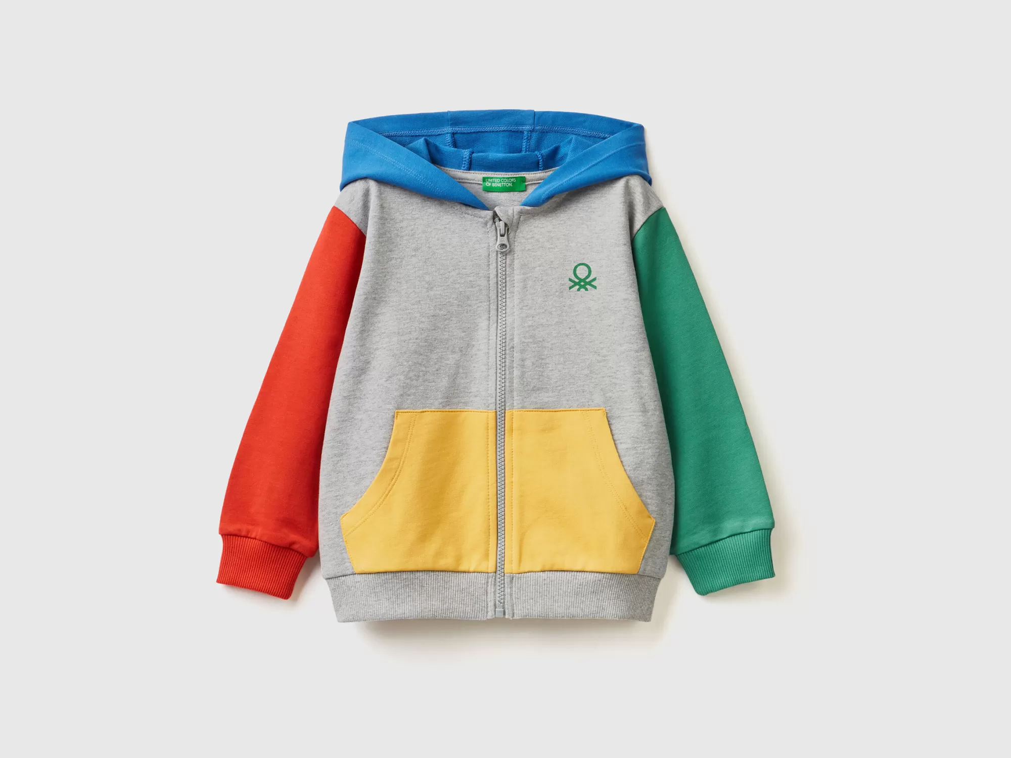 Benetton Sudadera Con Logotipo Y Capucha-Niños Sudaderas Y Chandales