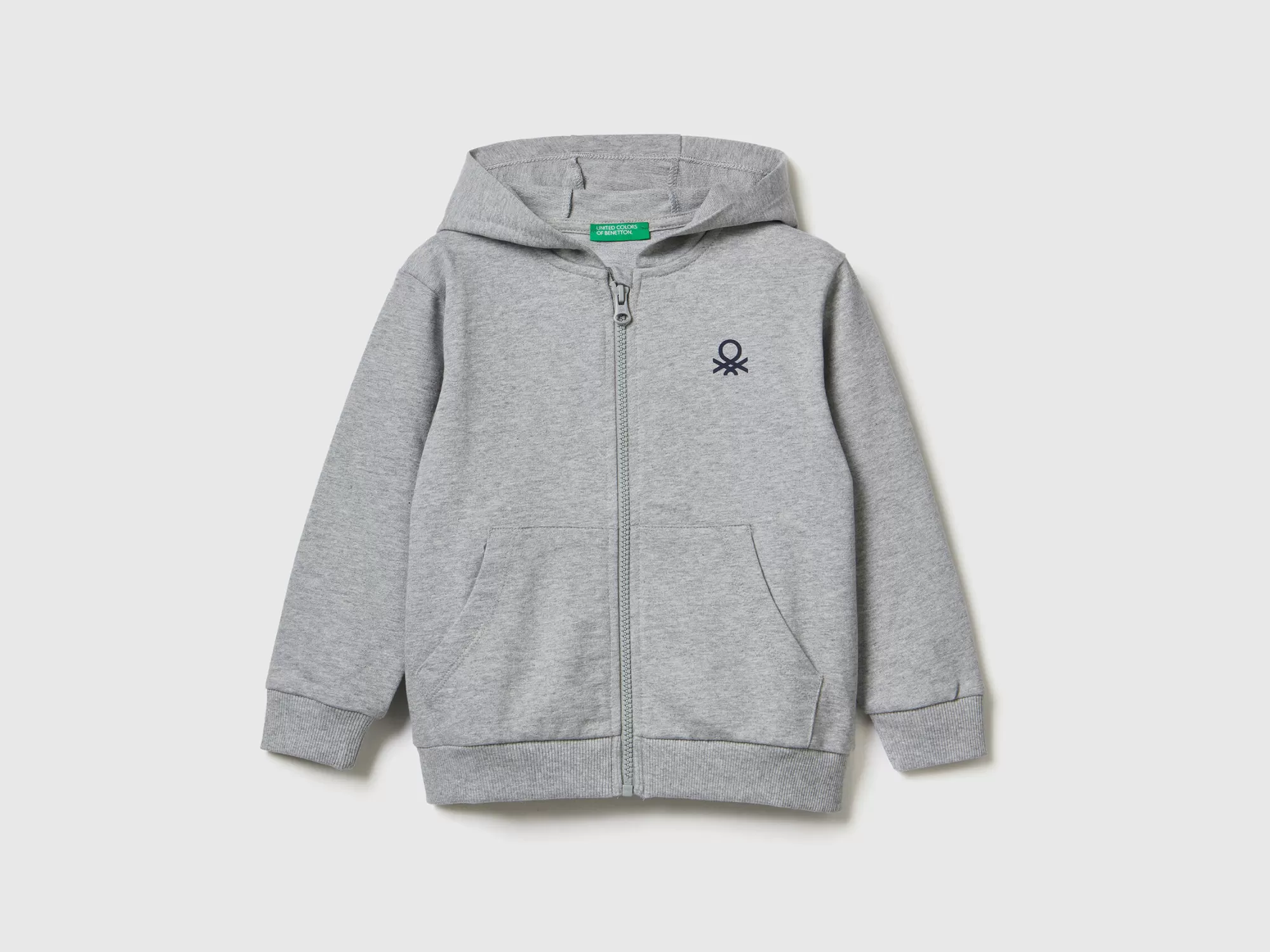 Benetton Sudadera Con Logotipo Y Capucha-Niños Sudaderas Y Chandales